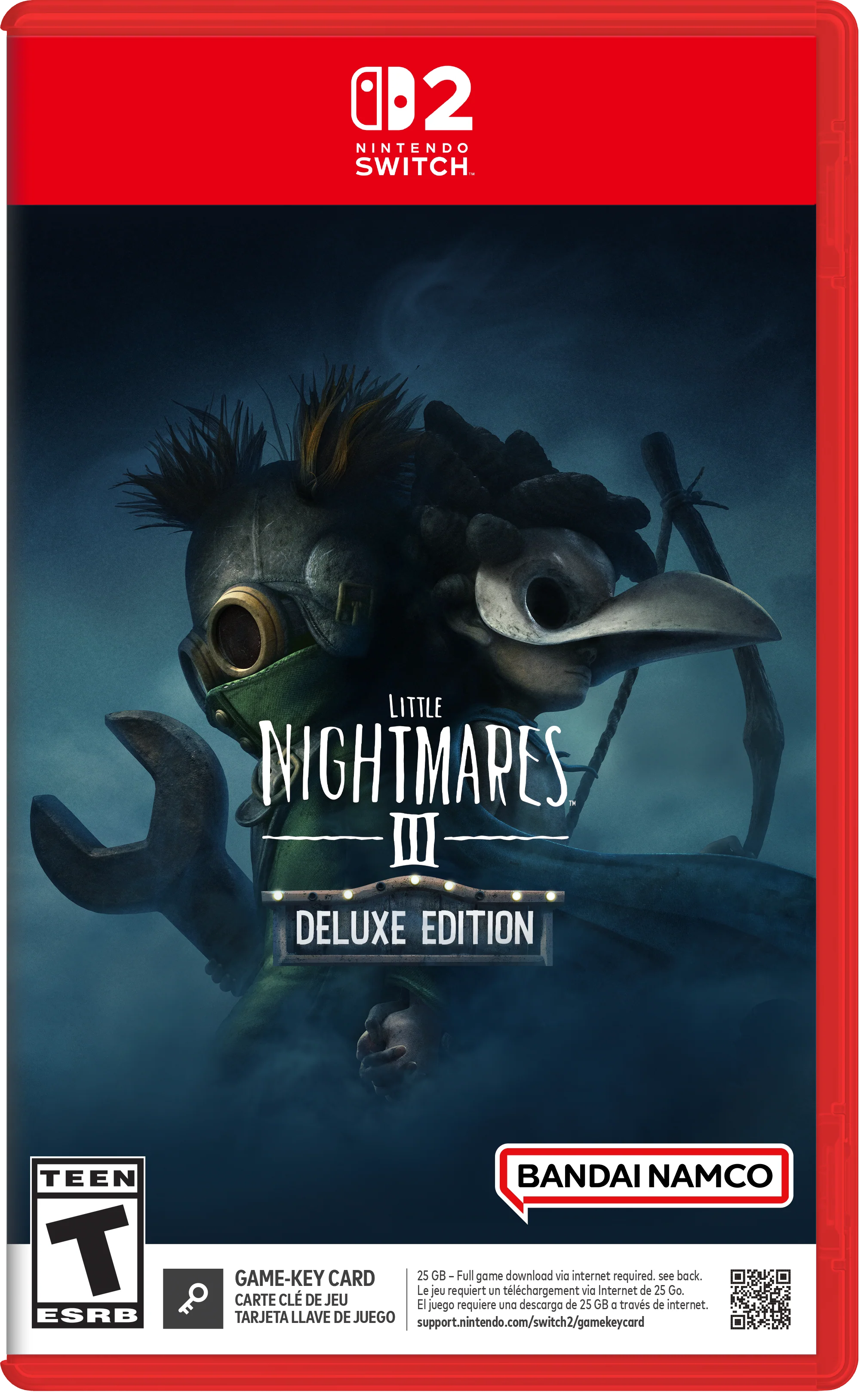 Little Nightmares 3 Deluxe Edition [Game-Key Card] - Nintendo Switch 2