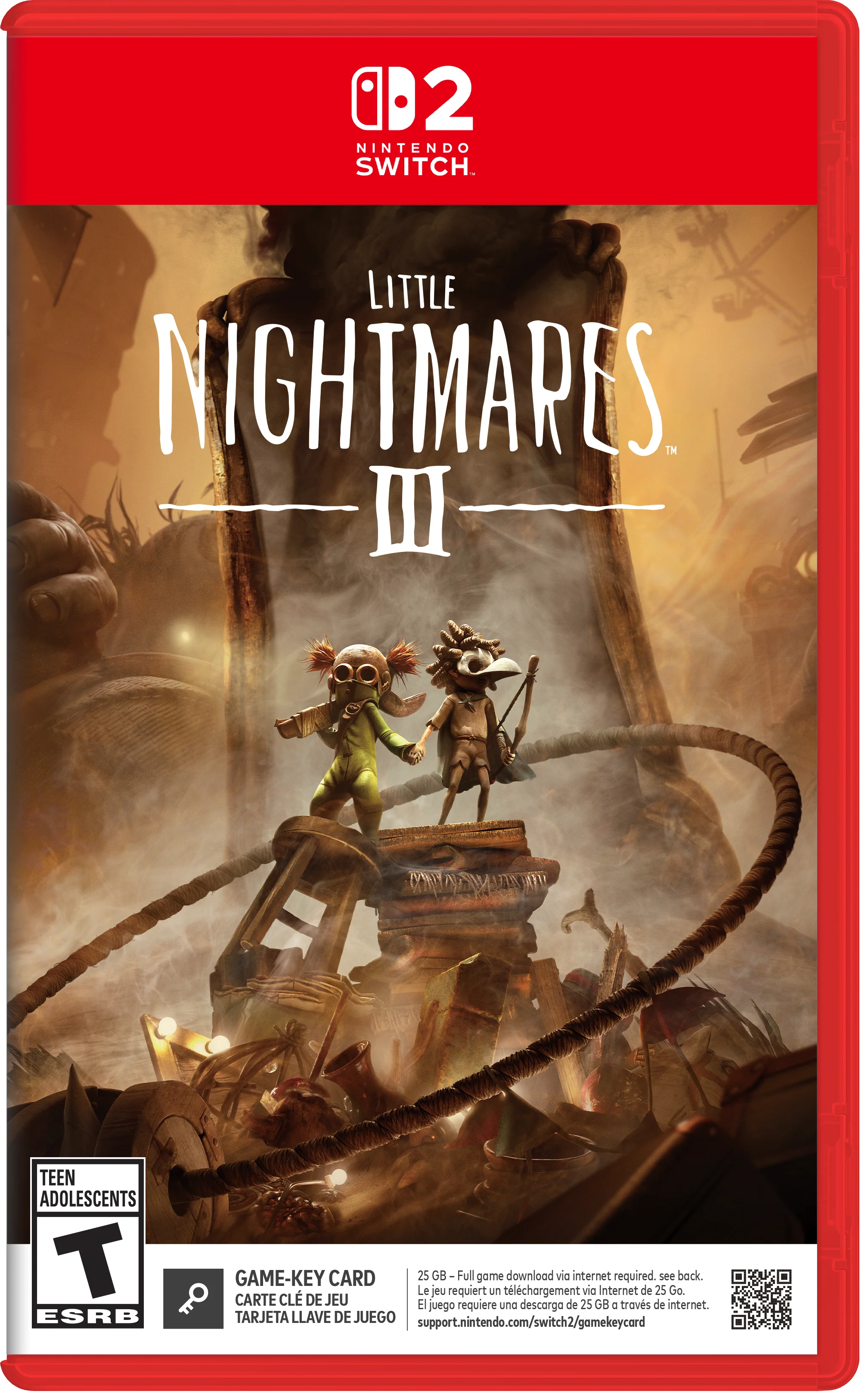 Little Nightmares 3 [Game-Key Card] - Nintendo Switch 2