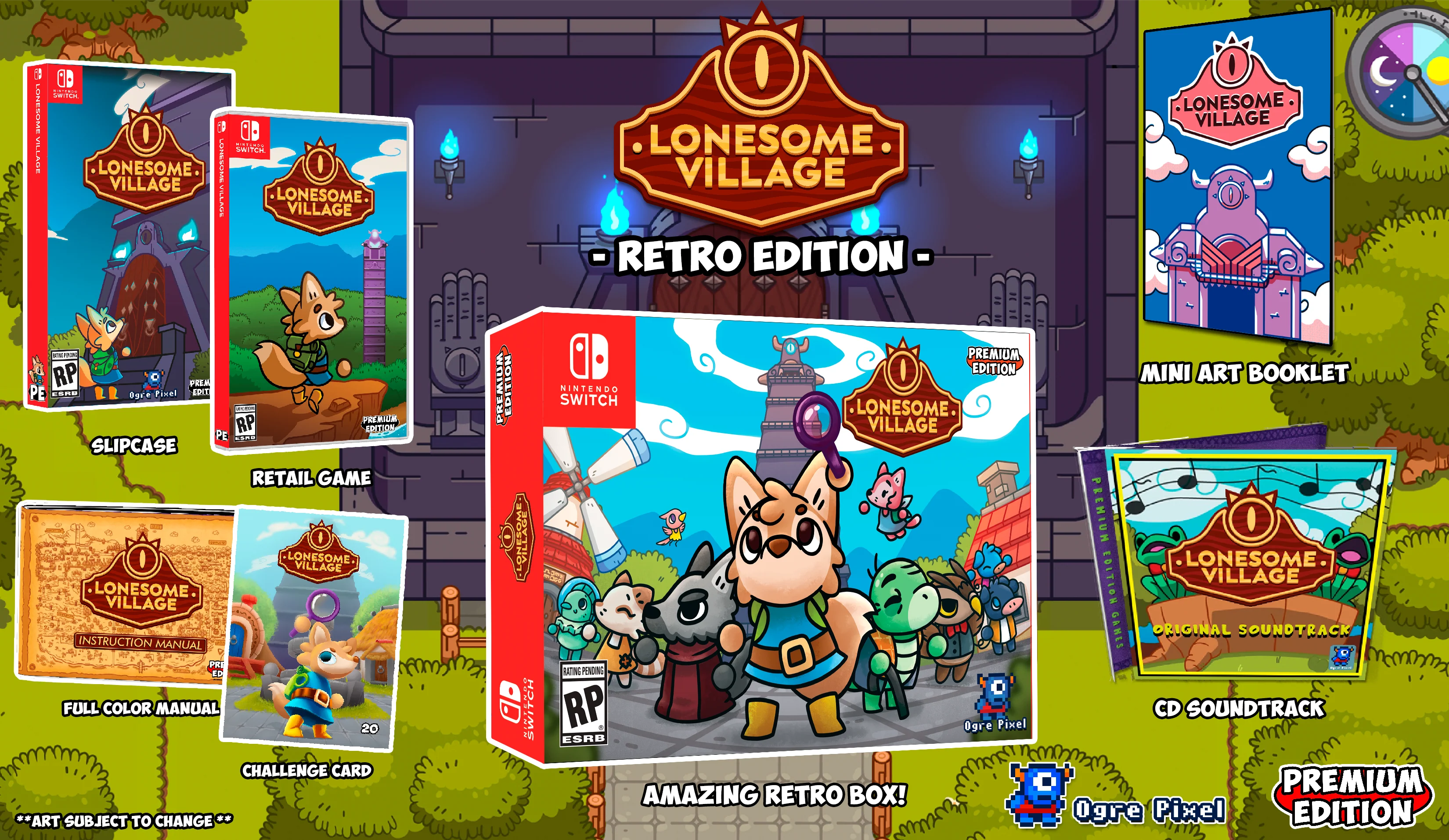 Lonesome Village [RETRO EDITION] [PREMIUM EDITION GAMES SERIES 7] - SWITCH