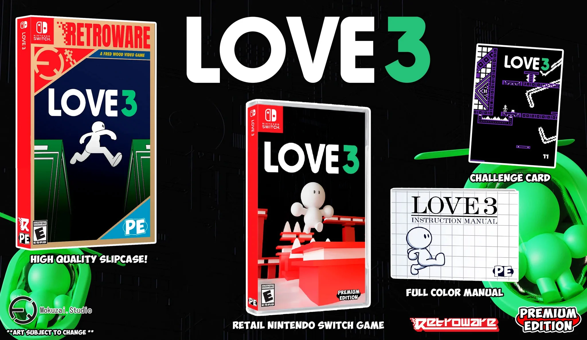 Love 3 [STANDARD EDITION] [PREMIUM EDITION GAMES SERIES 5] - Nintendo Switch