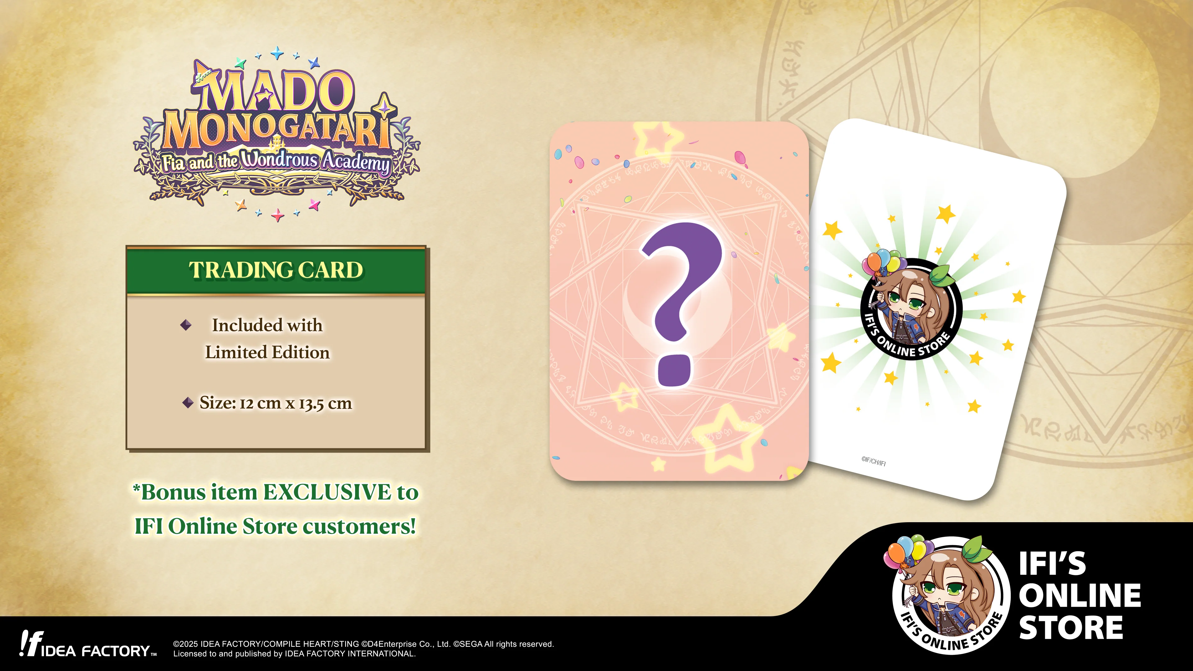 MADO MONOGATARI: Fia and the Wondrous Academy [Limited Edition] - Playstation 4 - Image 5