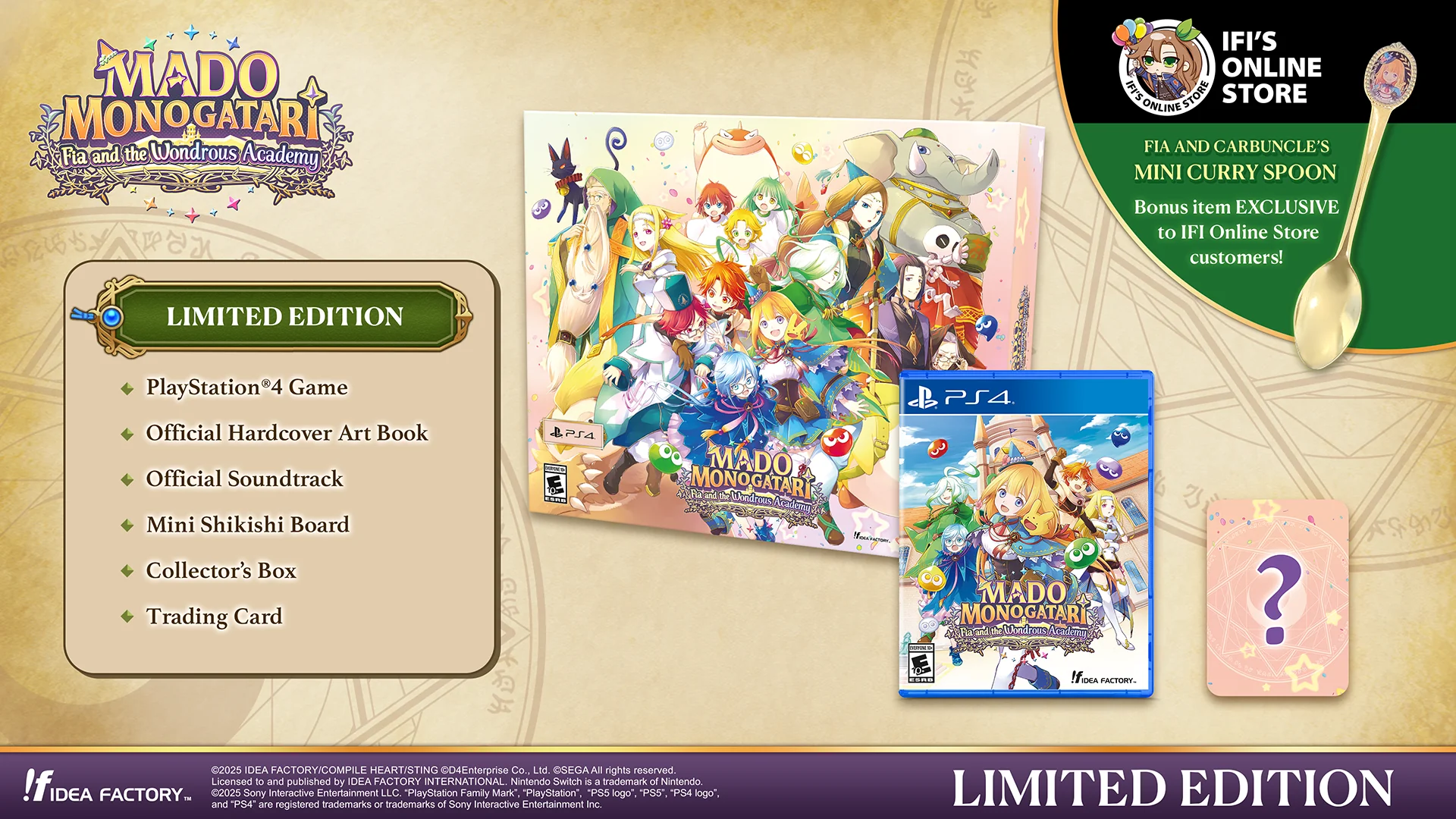 MADO MONOGATARI: Fia and the Wondrous Academy [Limited Edition] - Playstation 4 - Image 8