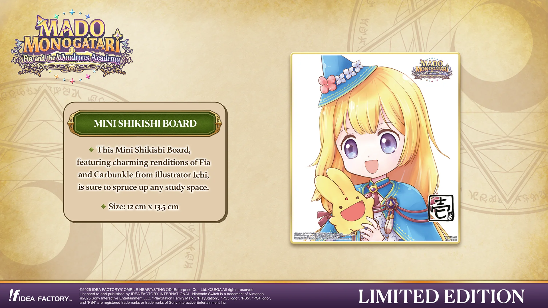 MADO MONOGATARI: Fia and the Wondrous Academy [Limited Edition] - Playstation 4 - Image 9