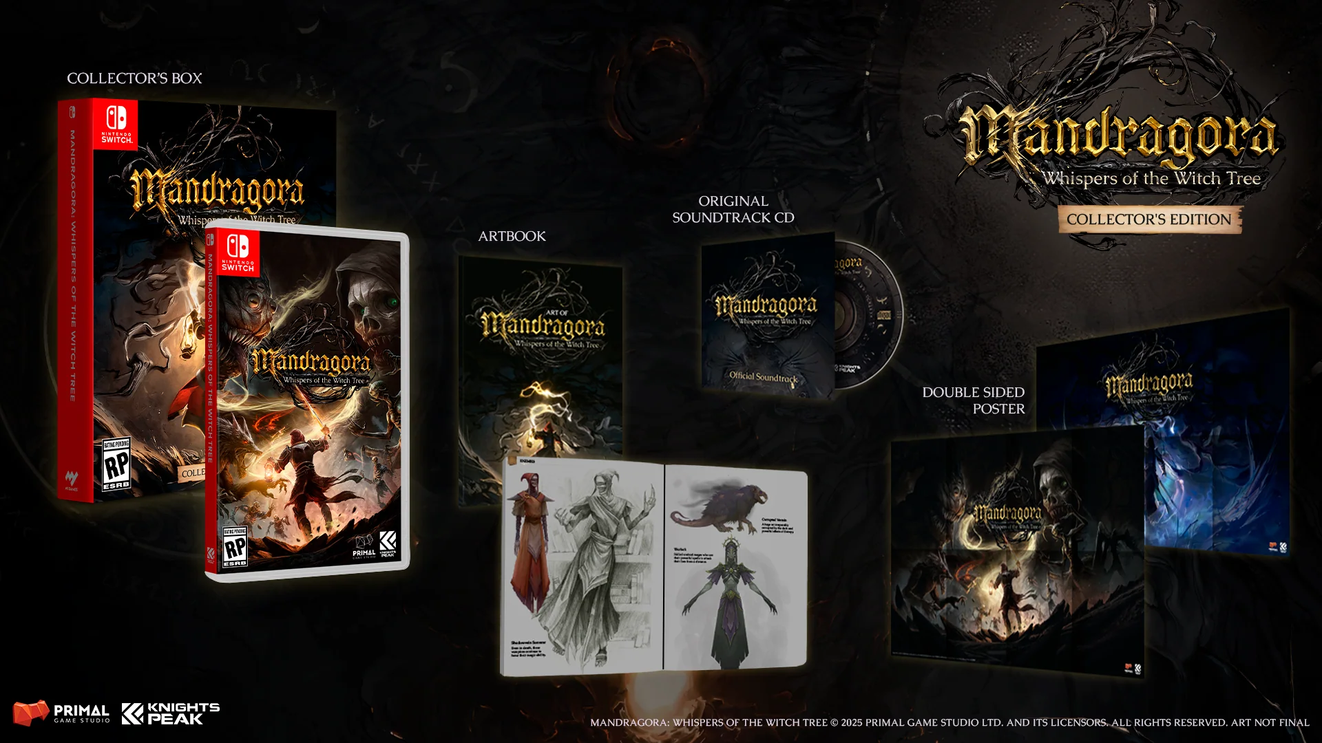 Mandragora: Whispers of the Witch Tree [Collector's Edition] - Nintendo Switch - Image 2