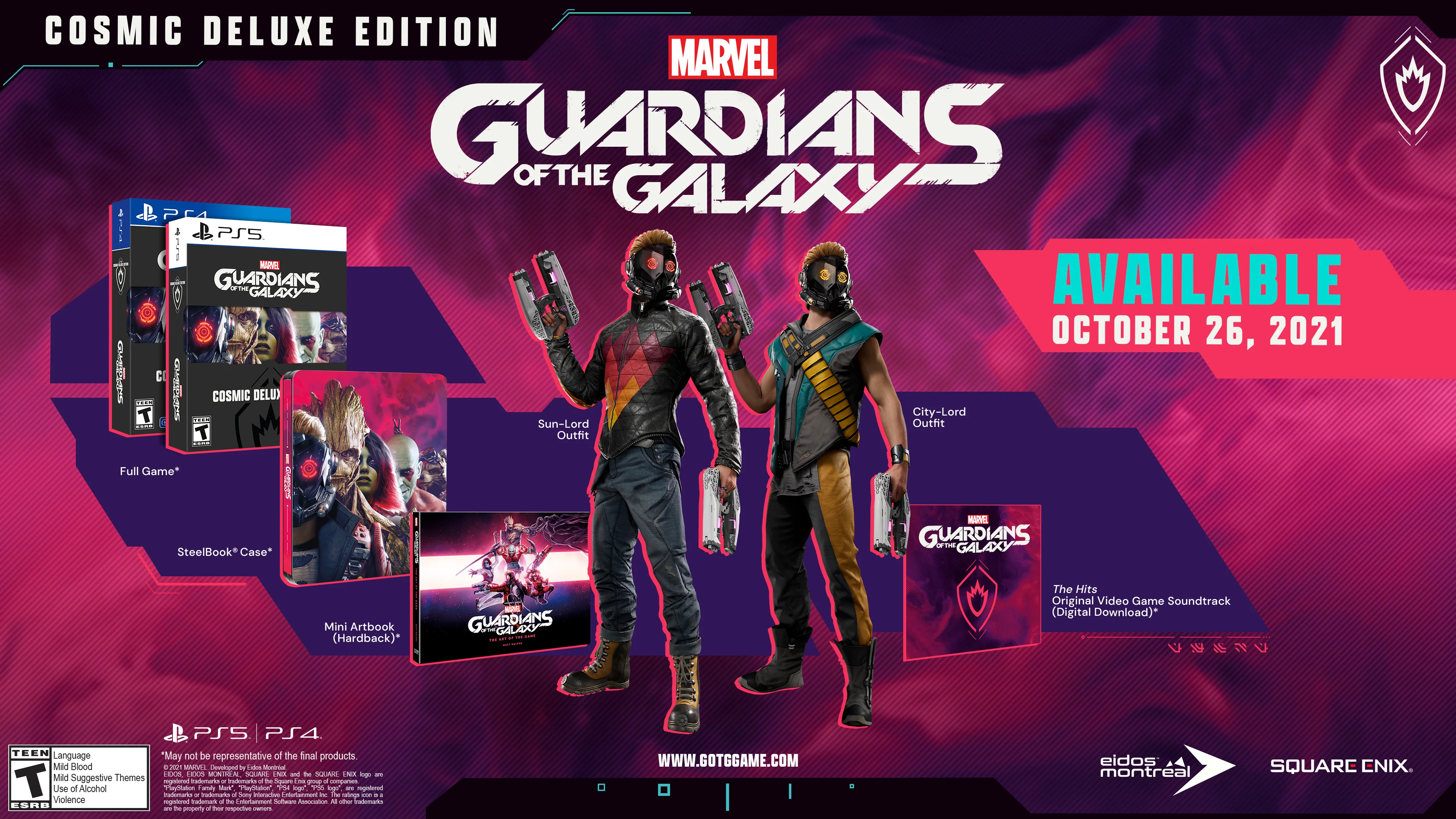 Marvel’s Guardians of the Galaxy [COSMIC DELUXE EDITION] - PS5 - Image 2
