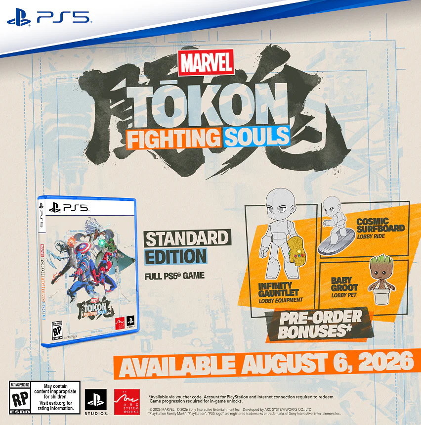 MARVEL Tōkon: Fighting Souls Standard Edition - Playstation 5 (PRE-ORDER) - Image 4