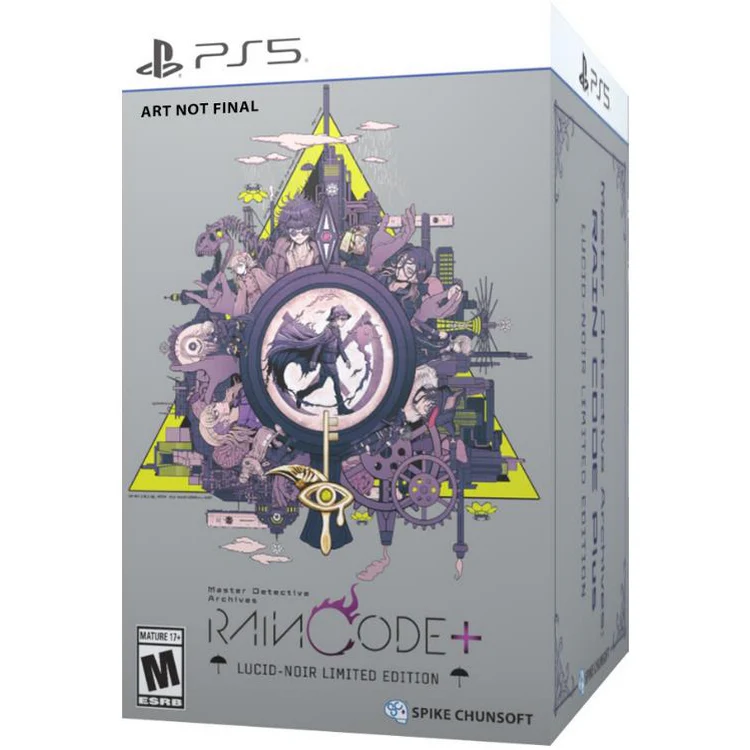 Master Detective Archives: RAIN CODE Plus Lucid-Noir Limited Edition - Playstation 5 - Image 2