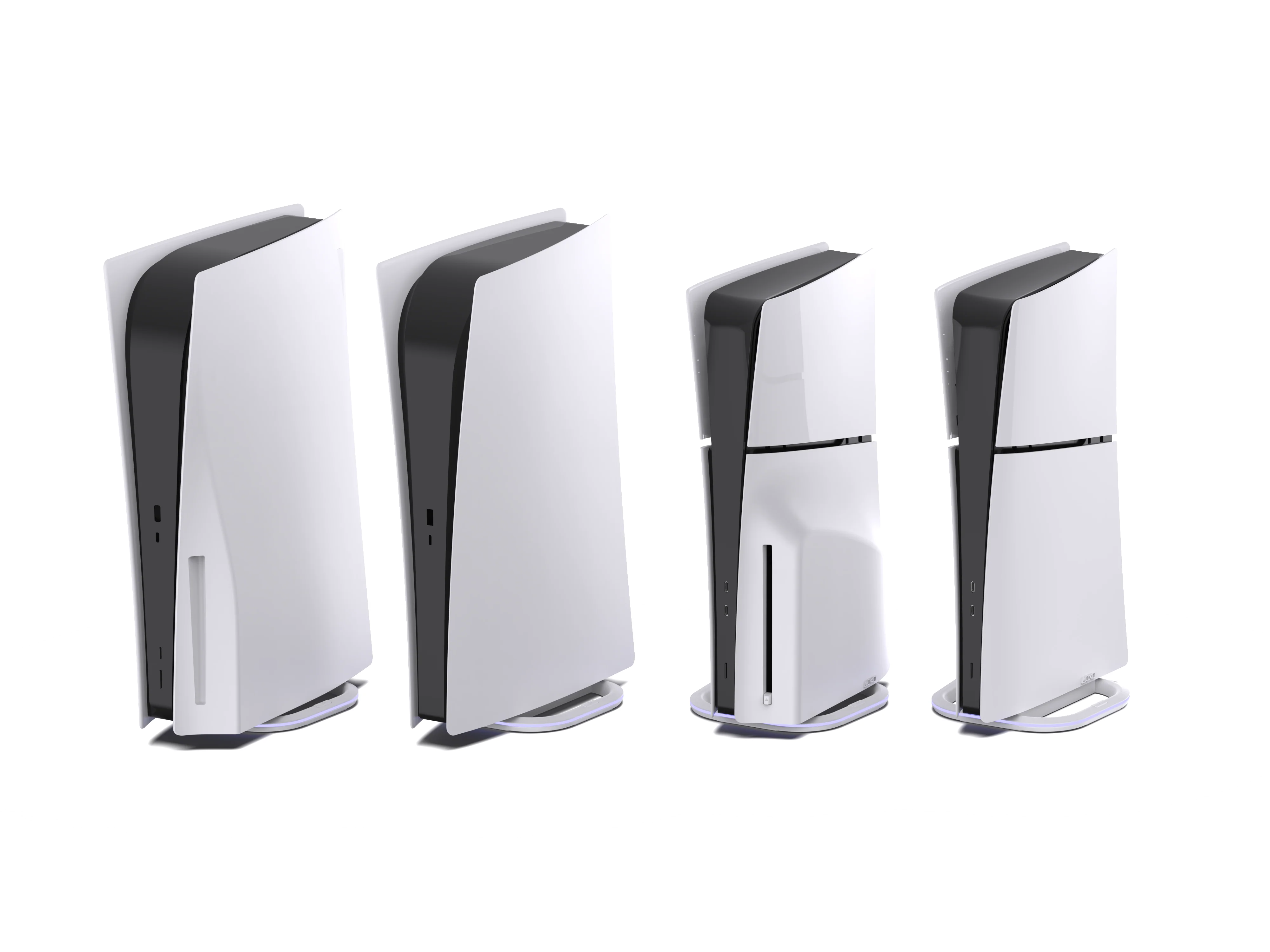 Maxx Tech Mini Vertical LED Console Stand For PS5 & PS5 Slim - Playstation 5 - Image 7