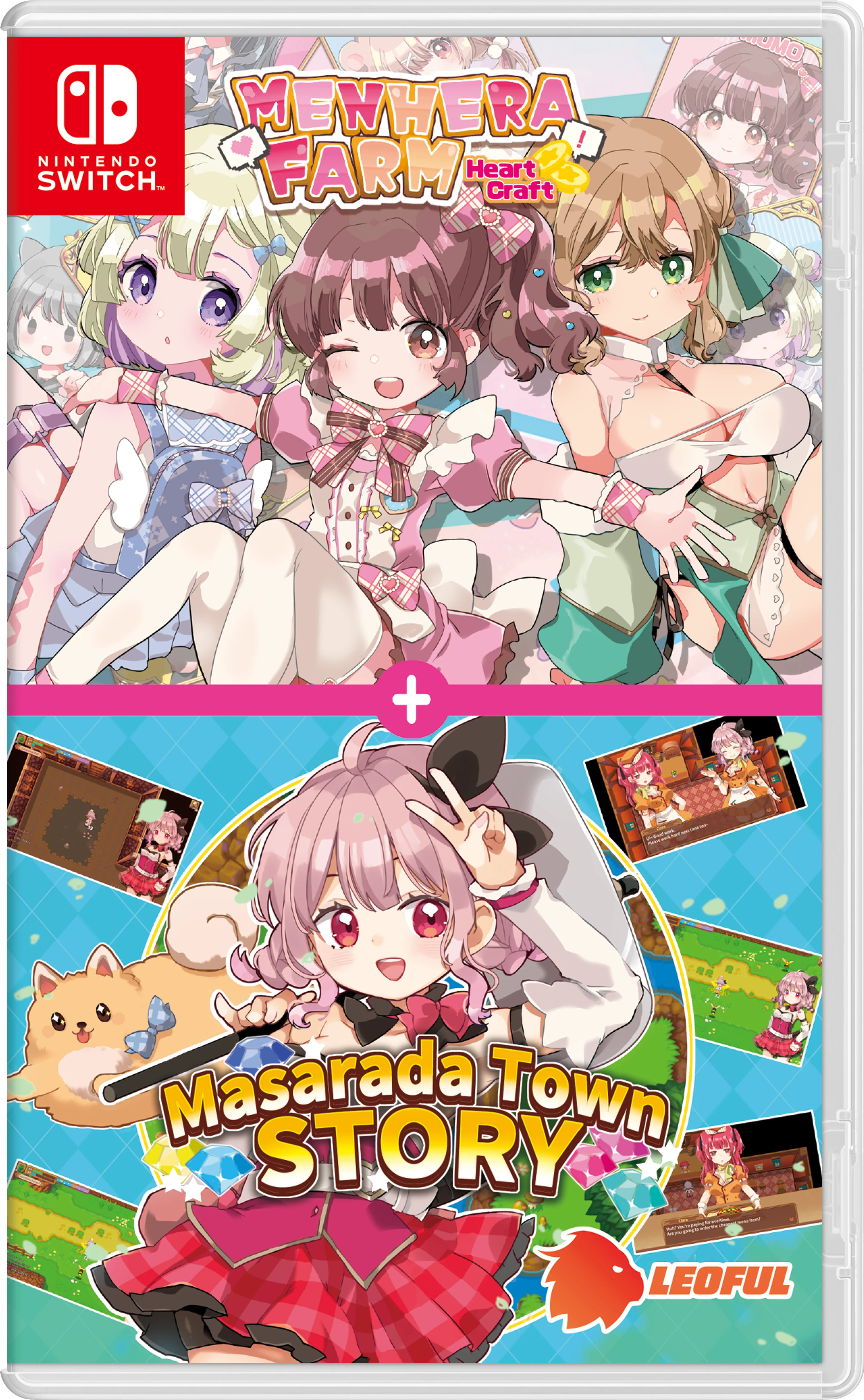 Menhera Farm + Masarada Town Story (Asian Import - Multi-Language) - Nintendo Switch