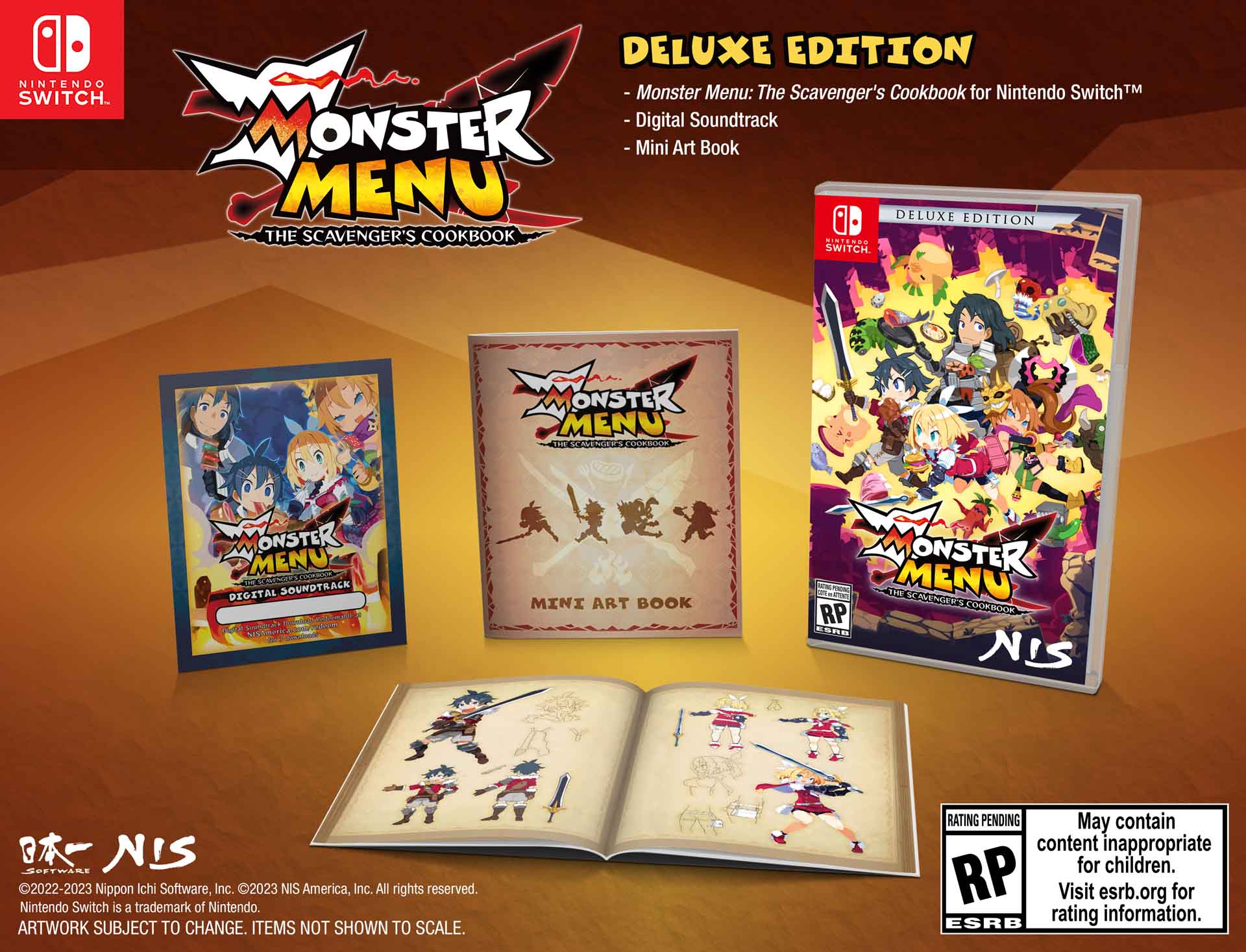 MONSTER MENU THE SCAVENGER'S COOKBOOK DELUXE EDITION - SWITCH - Image 2