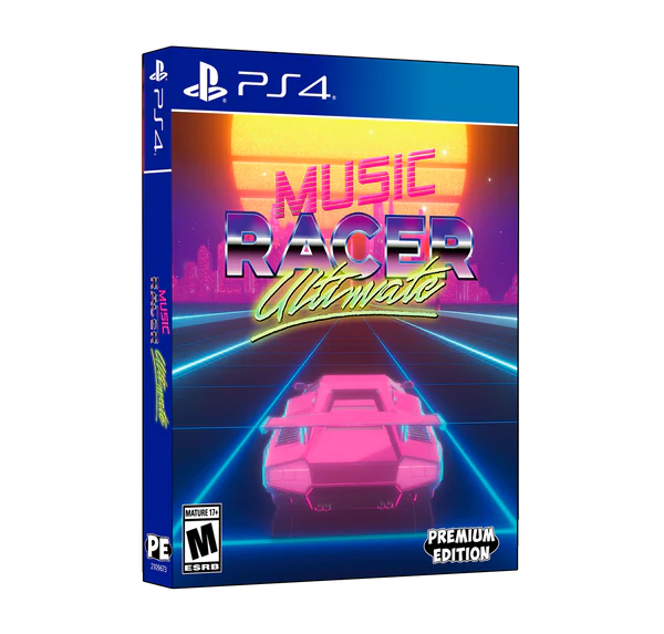 MUSIC RACER ULTIMATE - PS4 STEELBOOK EDITION & SOUNDTRACK [PREMIUM EDITION GAMES] (PRE-ORDER) - Image 3