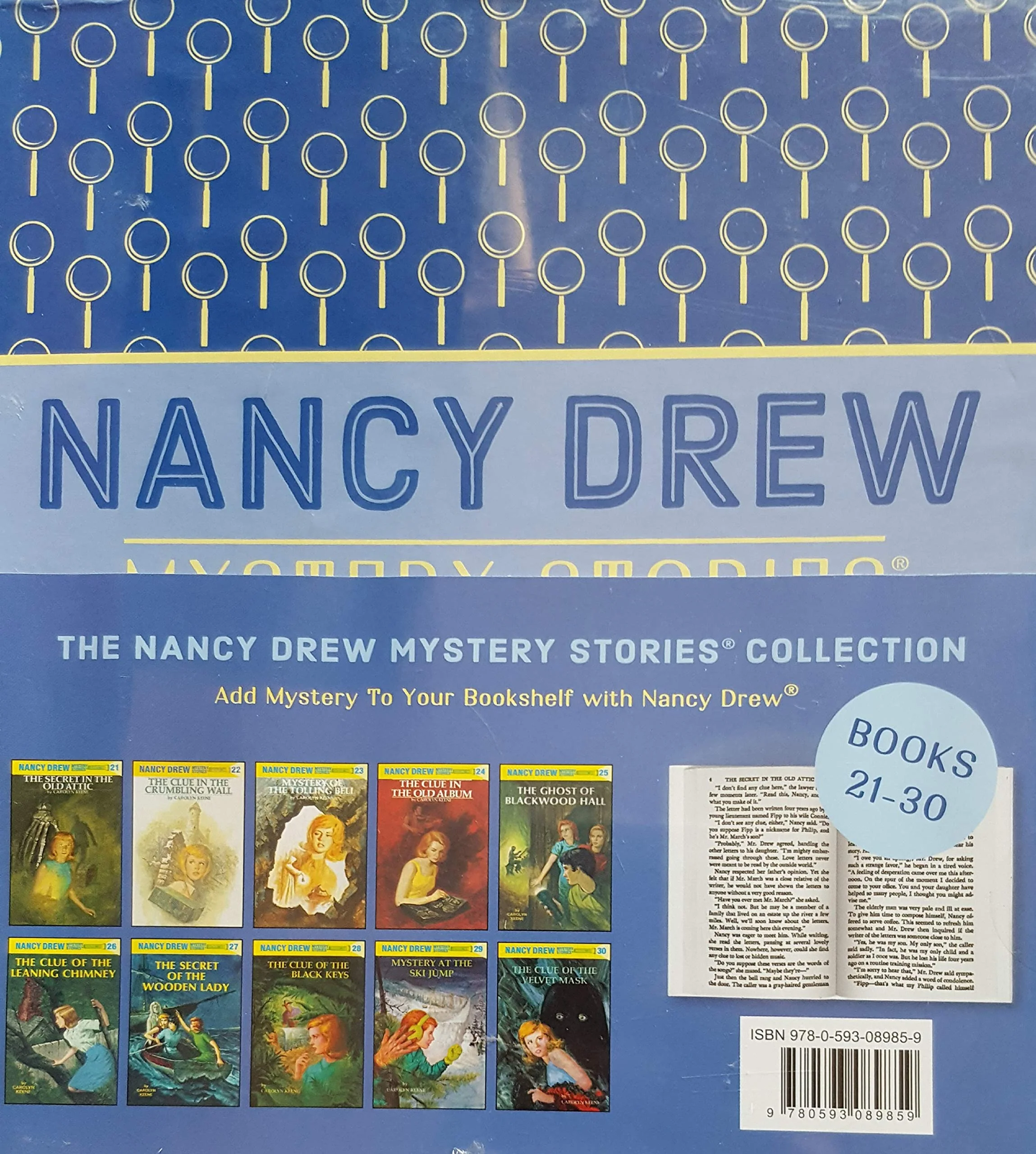 Nancy Drew Mysteries Collection Box Set 21-30 - Books - Image 2