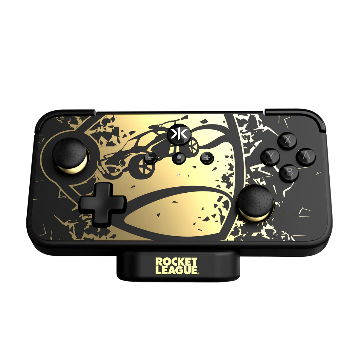 CRKD NEO S Rocket League Gold Edition with Charging Dock - Nintendo Switch
