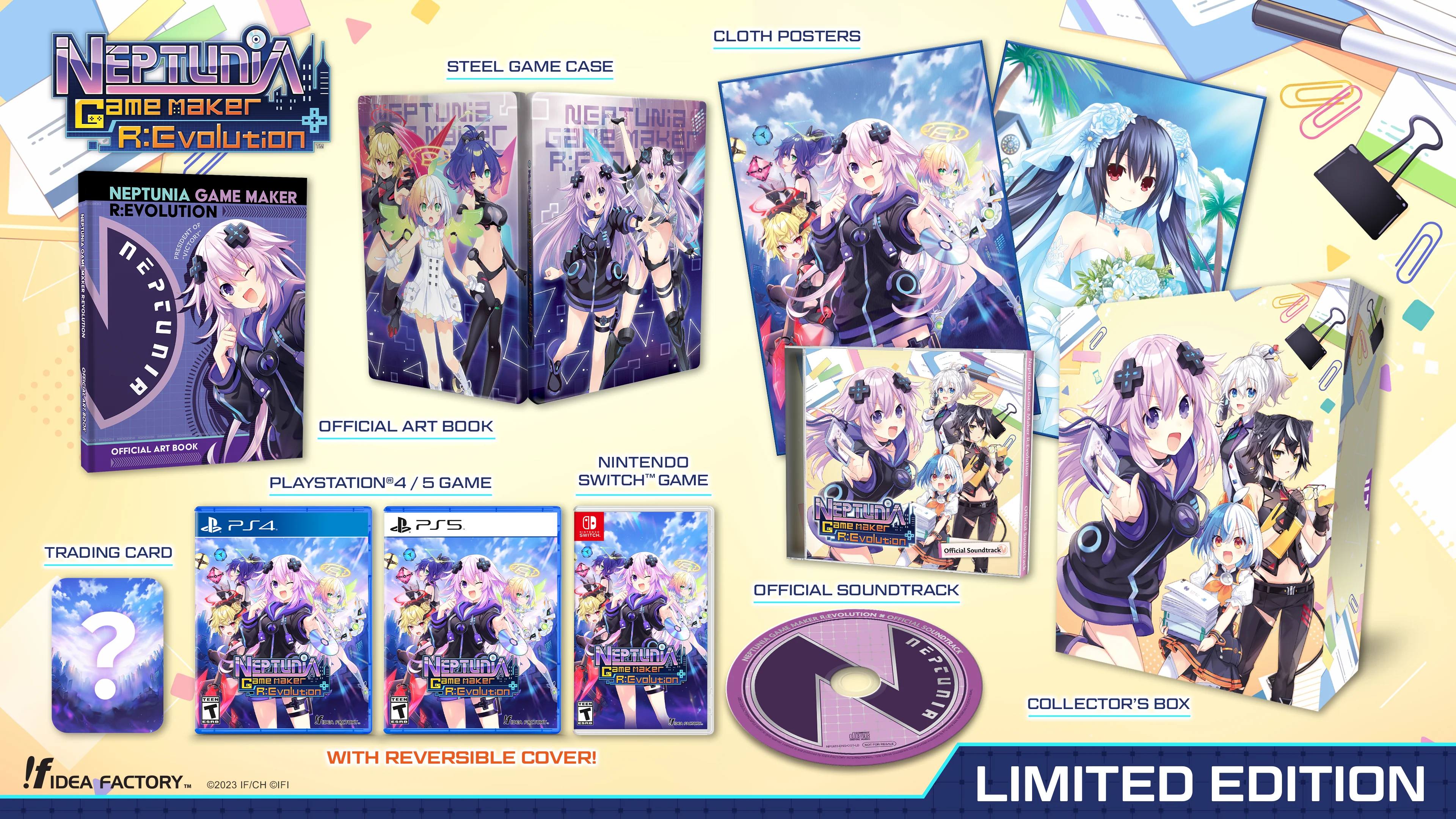 Neptunia Game Maker R:Evolution [Limited Edition] - Nintendo Switch