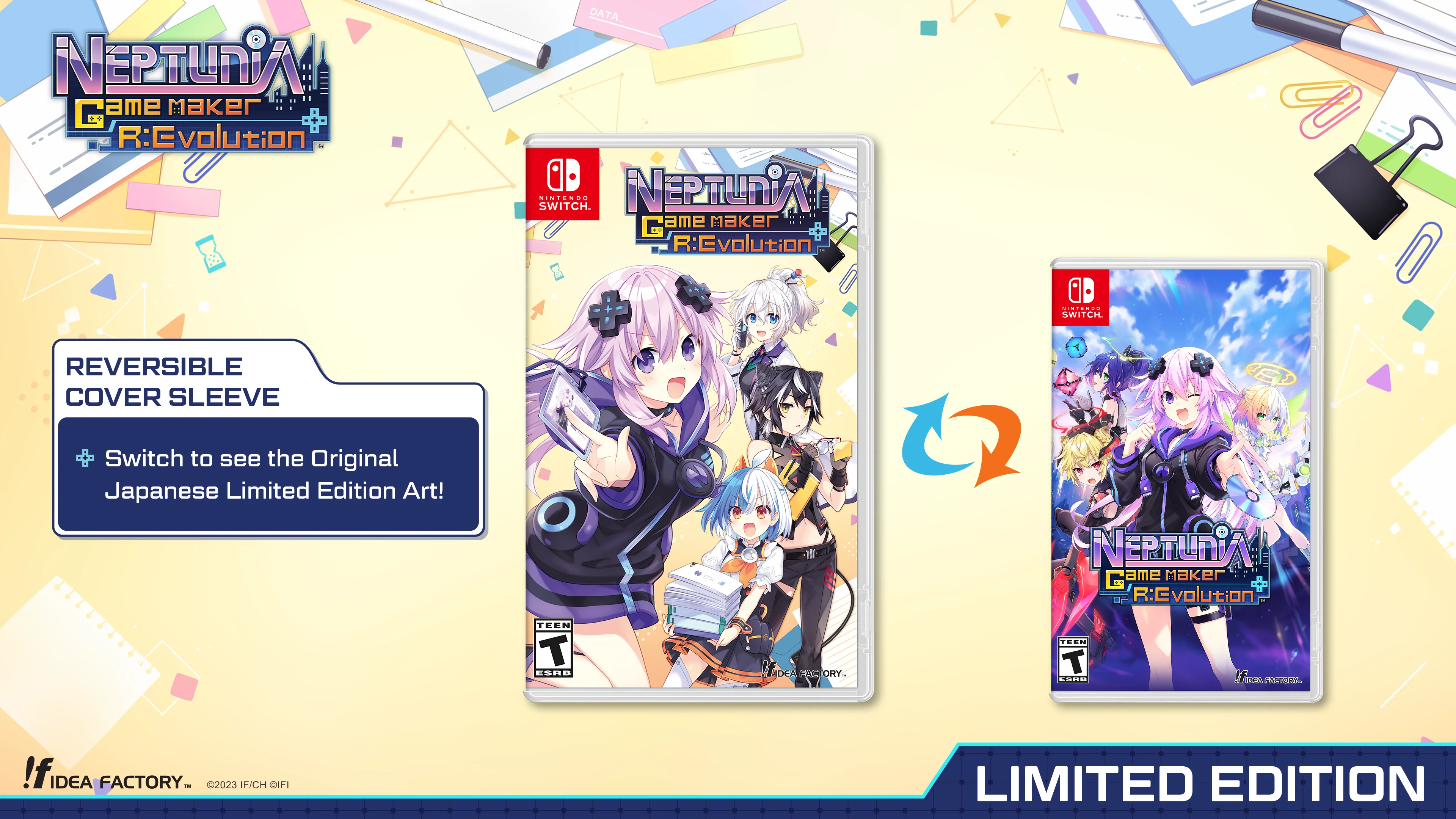 Neptunia Game Maker R:Evolution [Limited Edition] - Nintendo Switch - Image 2