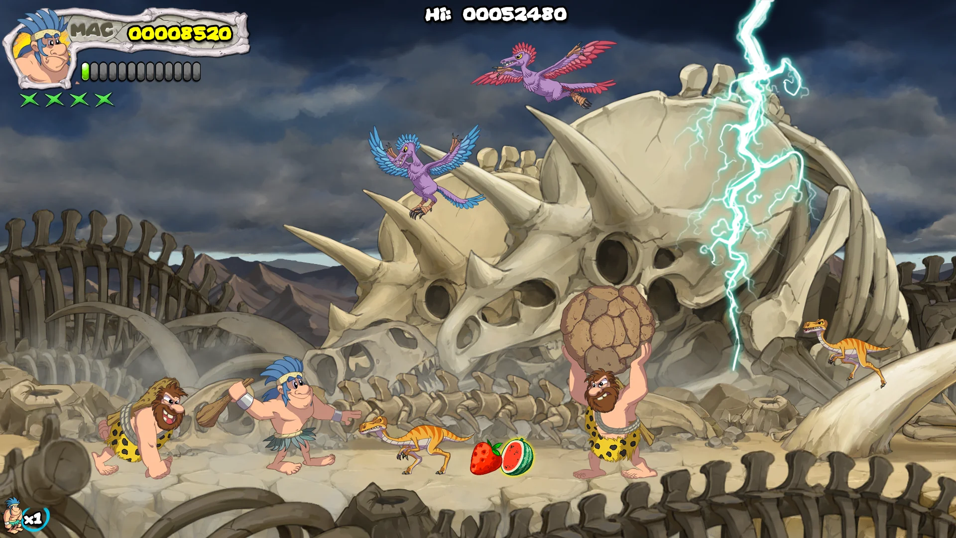 New Joe & Mac Caveman Ninja T-Rex Edition - Nintendo Switch - Image 6