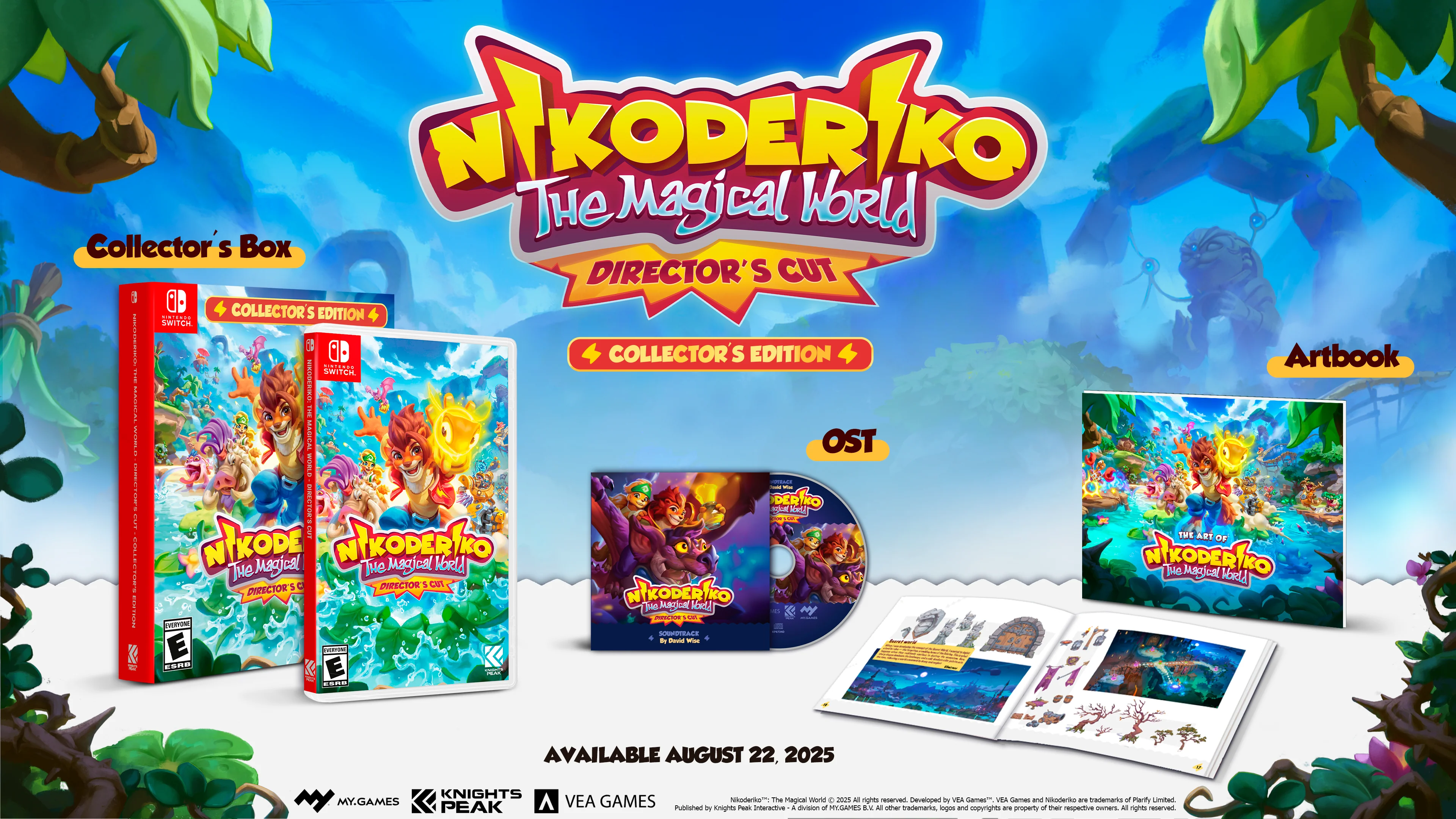 Nikoderiko The Magical World Director´s Cut Collector's Edition - Nintendo Switch