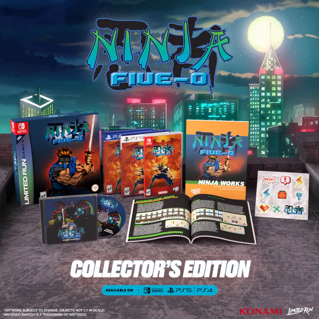 Ninja Five-O Collector's Edition [Limited Run Games #109] - PlayStation 5 - Image 2