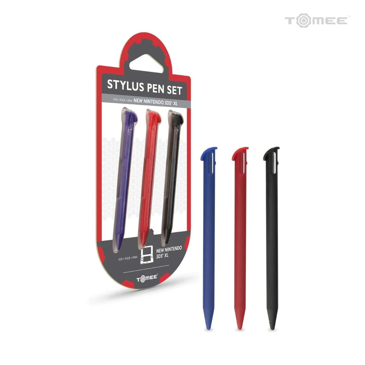 Nintendo 3DS XL Stylus Pen Set (3 pck) (tomee) - 3DS XL
