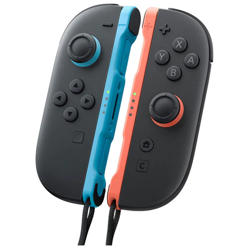 Nintendo Switch 2 Left and Right Joy-Con 2 Controllers - Light Red/Light Blue (Free Shipping)