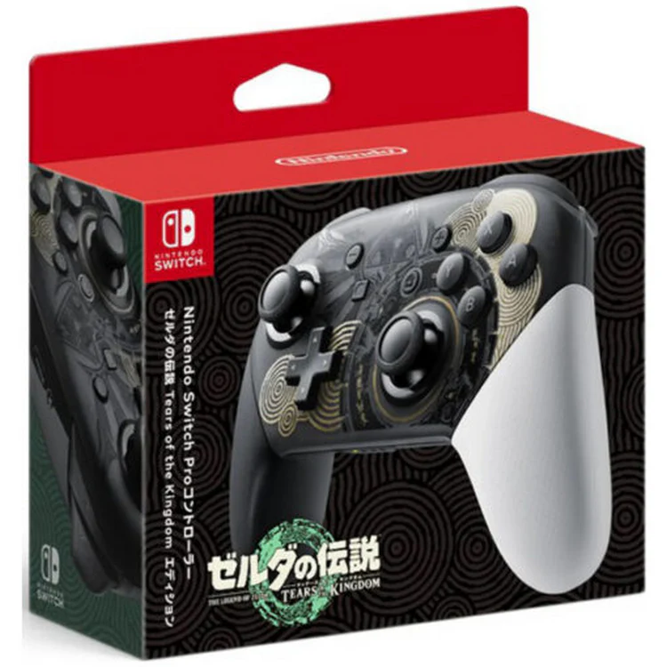 Nintendo Switch Legend of Zelda Tears of the Kingdom Pro Controller (JPN Import) - Nintendo Switch