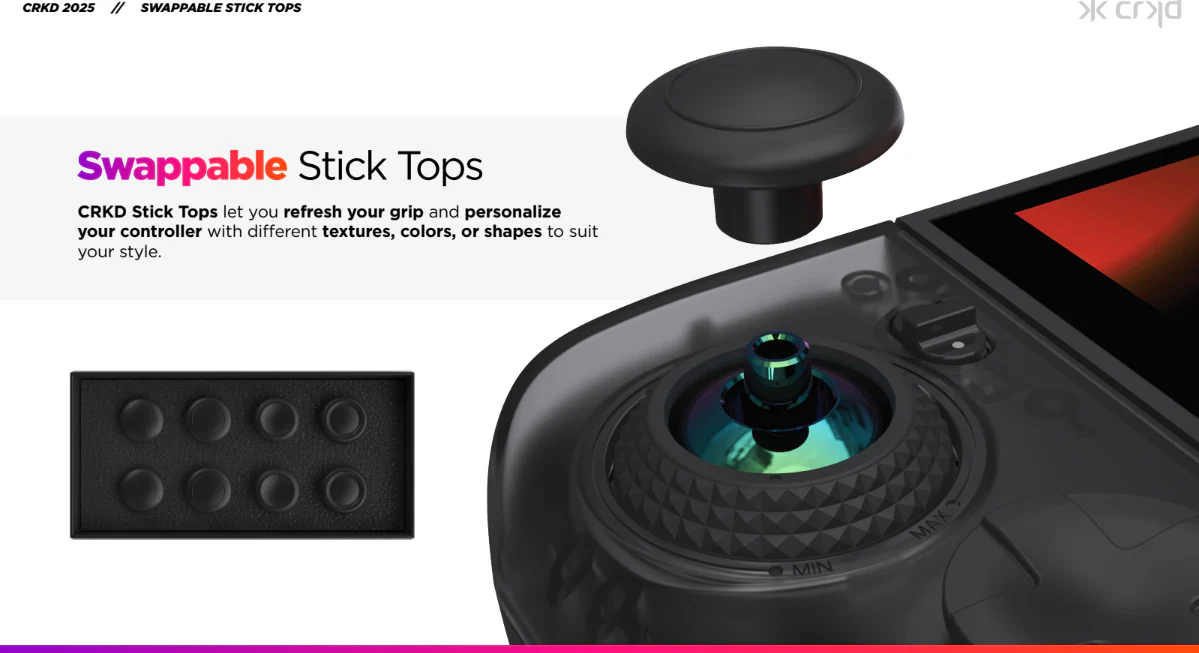 Nitro Deck 2 Smoke Black Edition - Nintendo Switch 2 (PRE-ORDER) - Image 9