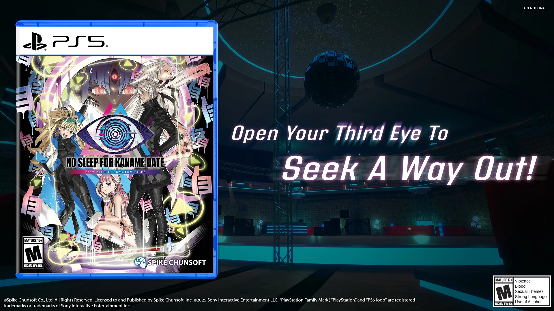 No Sleep For Kaname Date - From AI: THE SOMNIUM FILES - Playstation 5 (PRE-ORDER) - Image 2