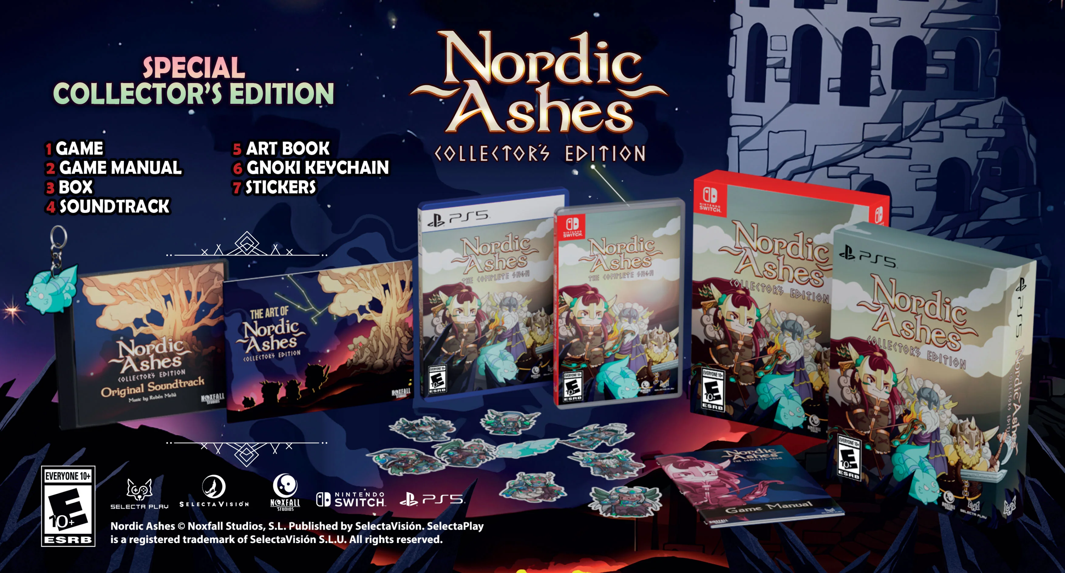 Nordic Ashes: The Complete Saga [Special Collector's Edition] - Nintendo Switch (FREE SHIPPING) - Image 2