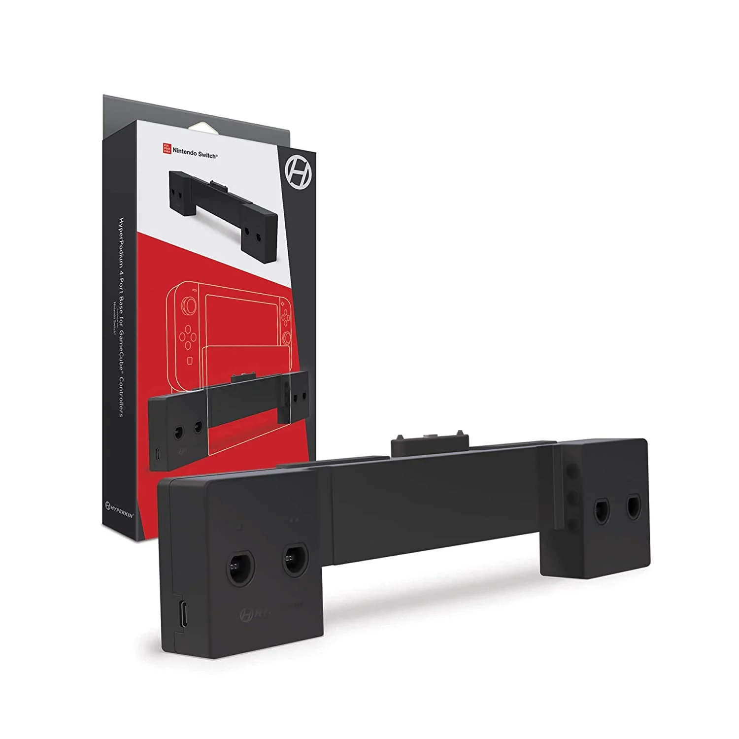 Hyperpodium 4-Port Controller Base - Nintendo Switch