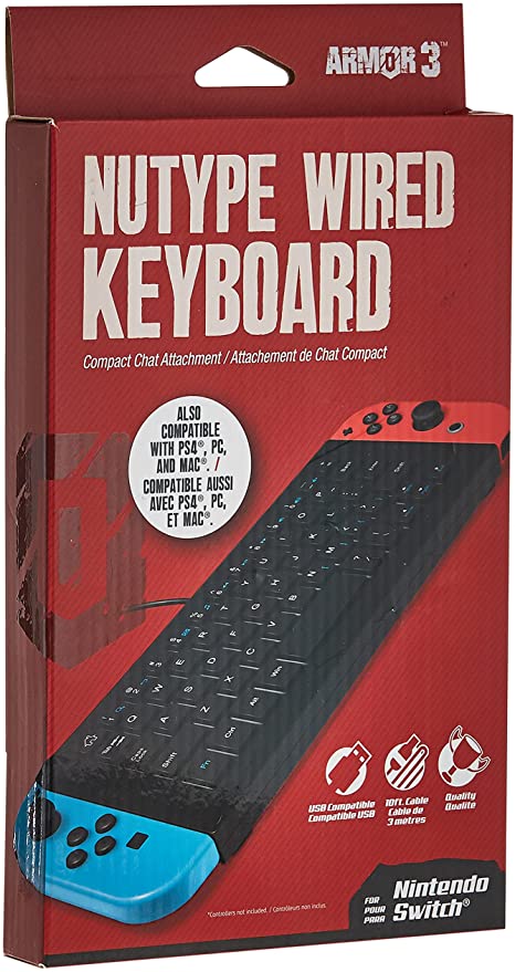 Nu Type Wired Keyboard for Switch (M07375) - Nintendo Switch - Image 2