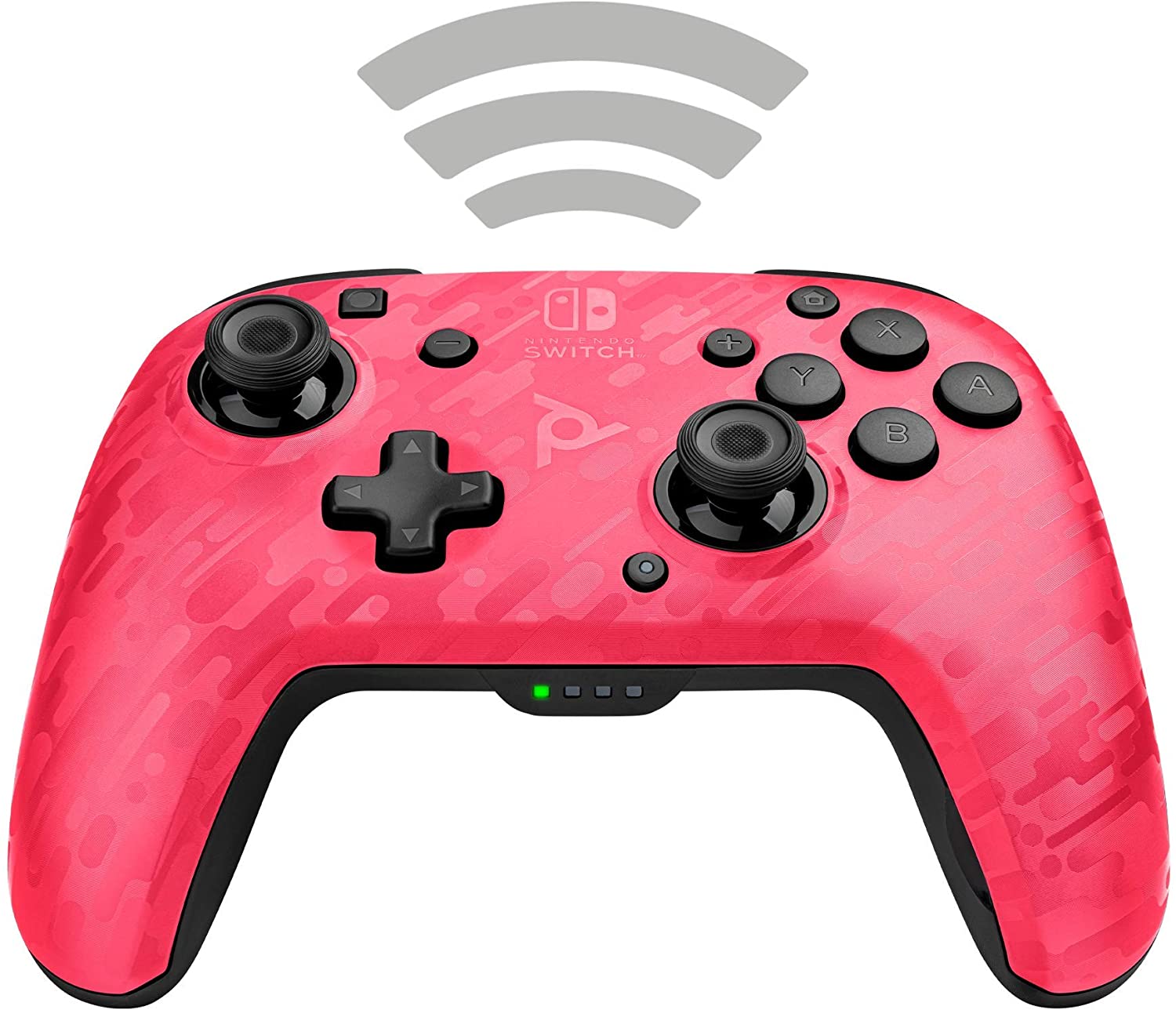 PDP FACEOFF WIRELESS DELUXE CONTROLLER (PINK CAMO) - SWITCH - Image 2
