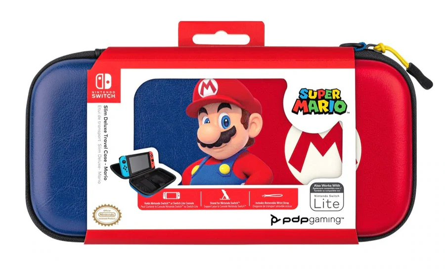 PDP SLIM TRAVEL DELUXE CASE MARIO - SWITCH