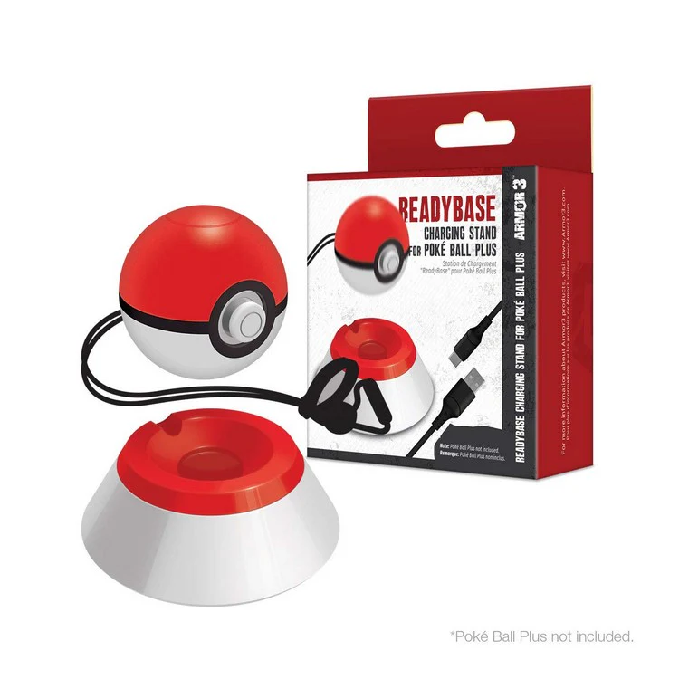 Ready Base Charging Stand for Poke Ball Plus (M07388) - Nintendo Switch