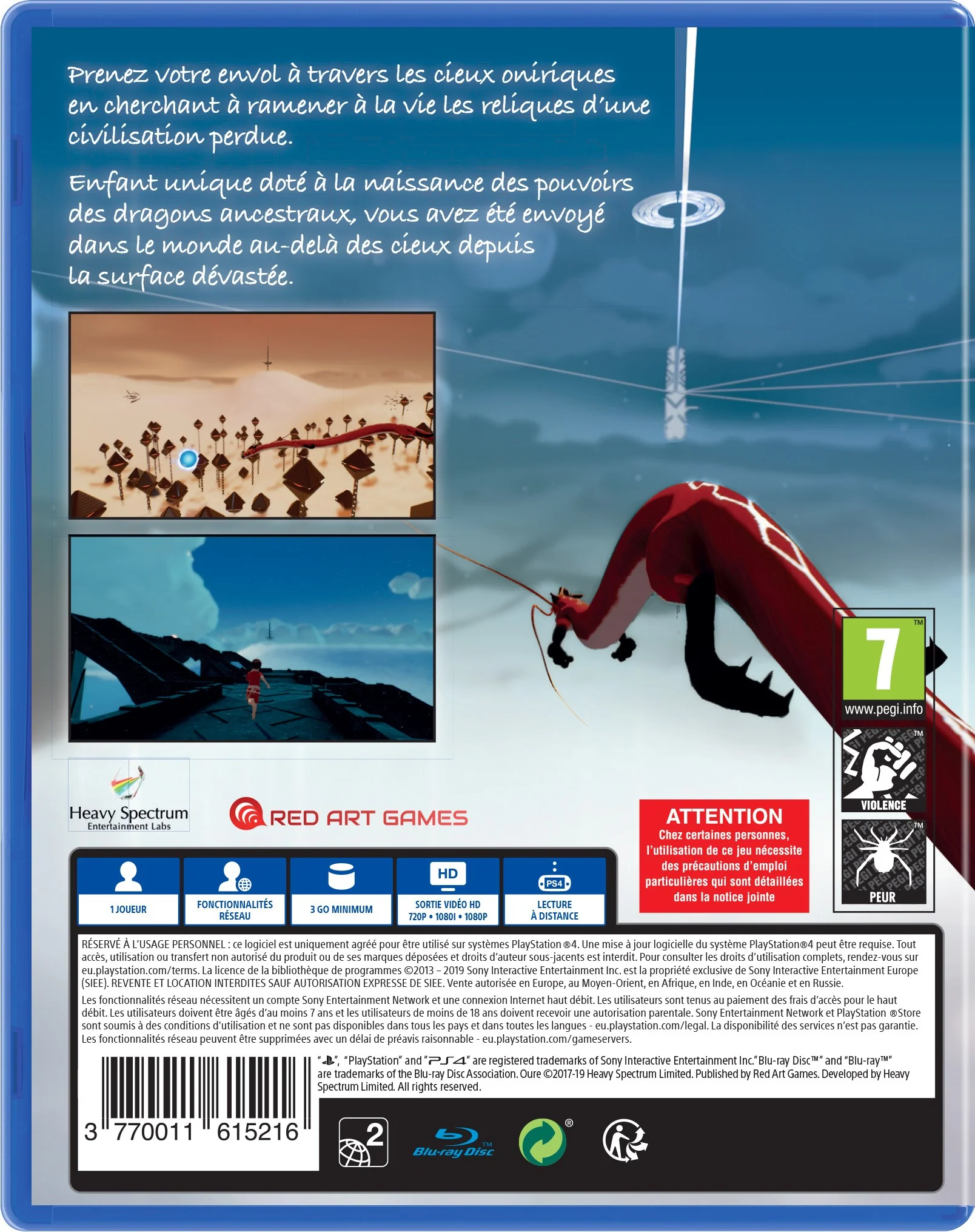 Oure - PlayStation 4 [Red Art Games] (Cover in French) - Image 2