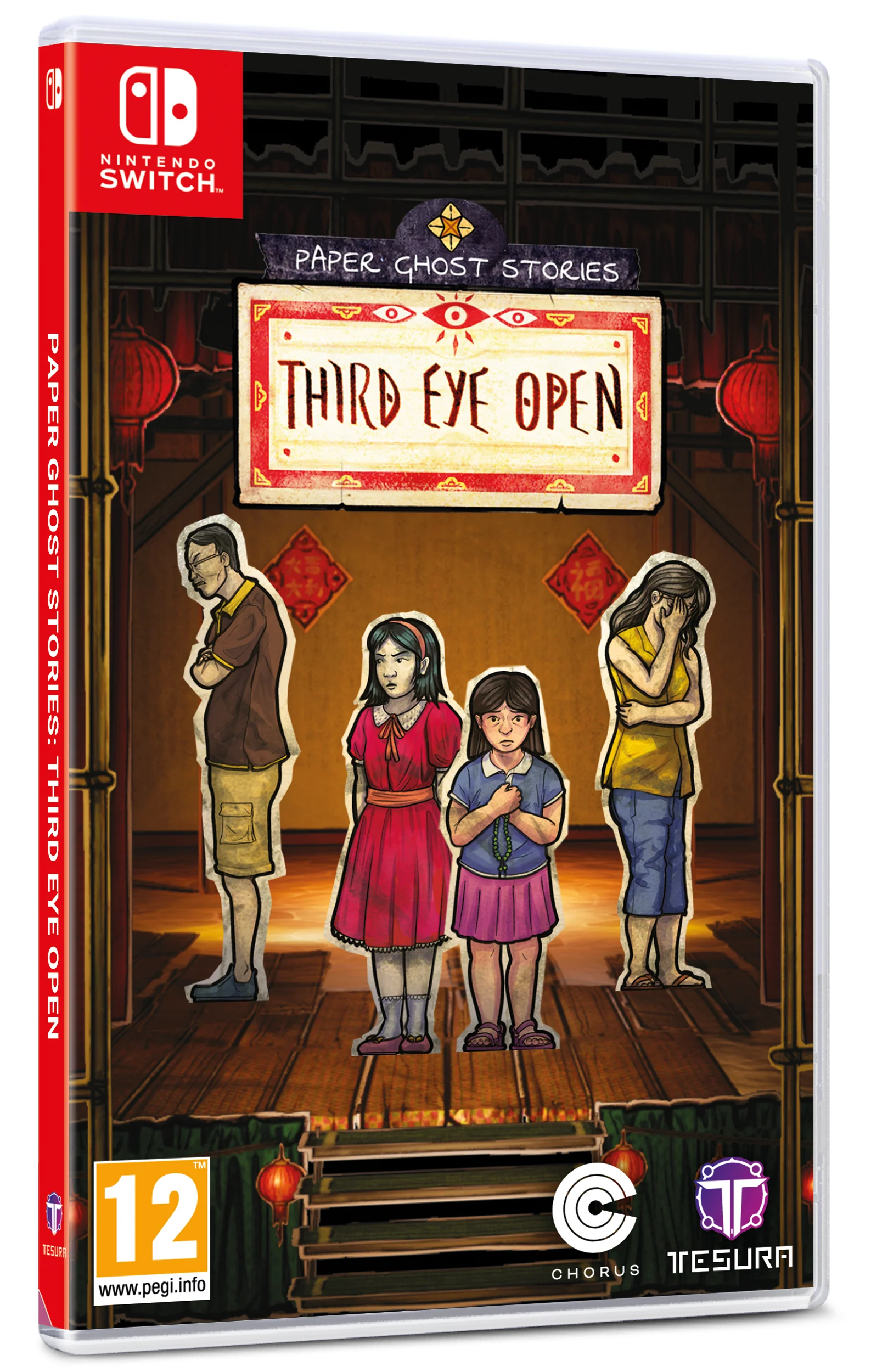 Paper Ghost Stories: Third Eye Open [Collector's Edition] [EU Import] - Nintendo Switch (FREE SHIPPING) - Image 4