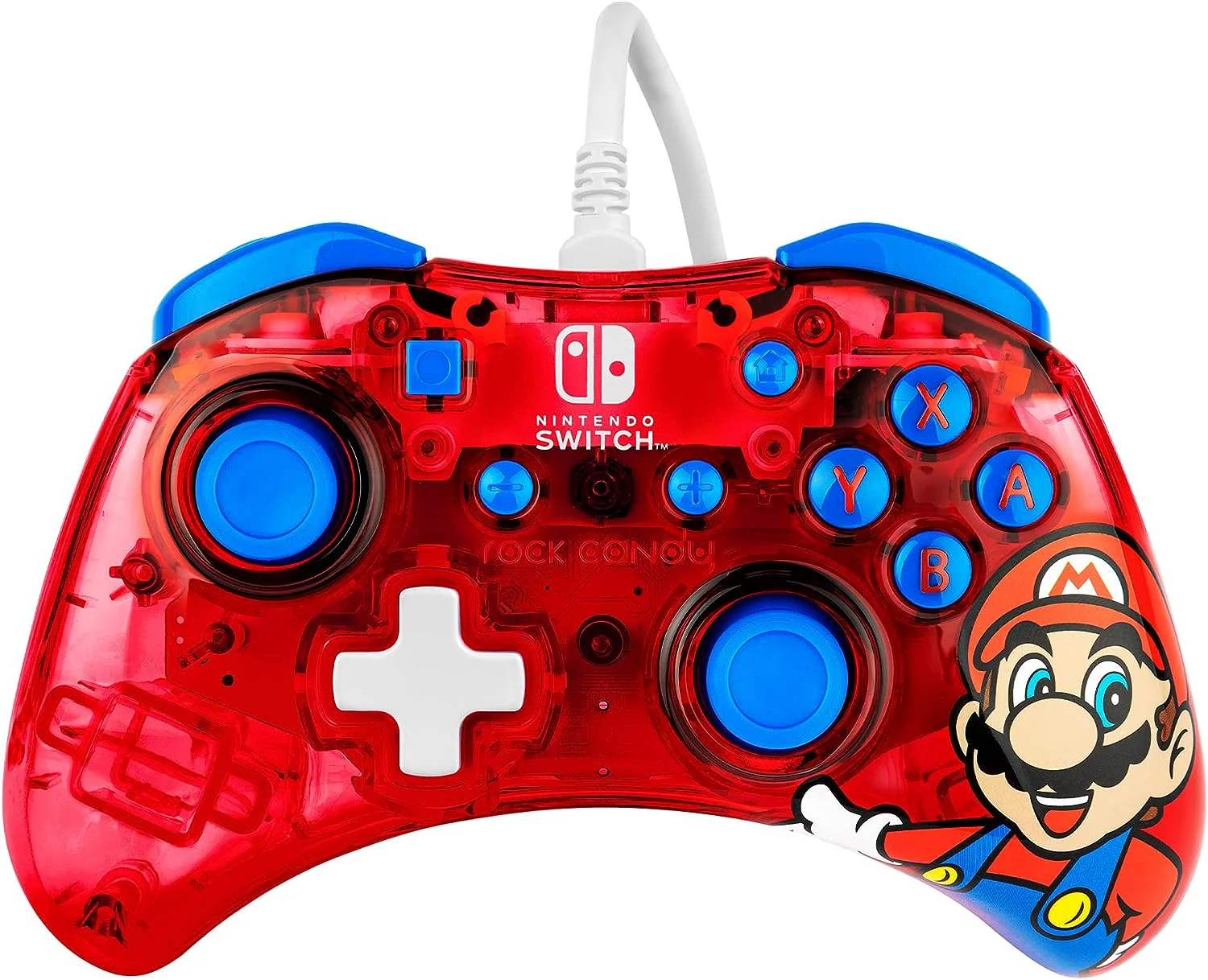 PDP Rock Candy Wired Controller Mario Punch - Nintendo Switch