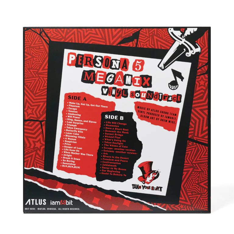 Persona 5 Megamix Vinyl Soundtrack - Vinyl - Image 3