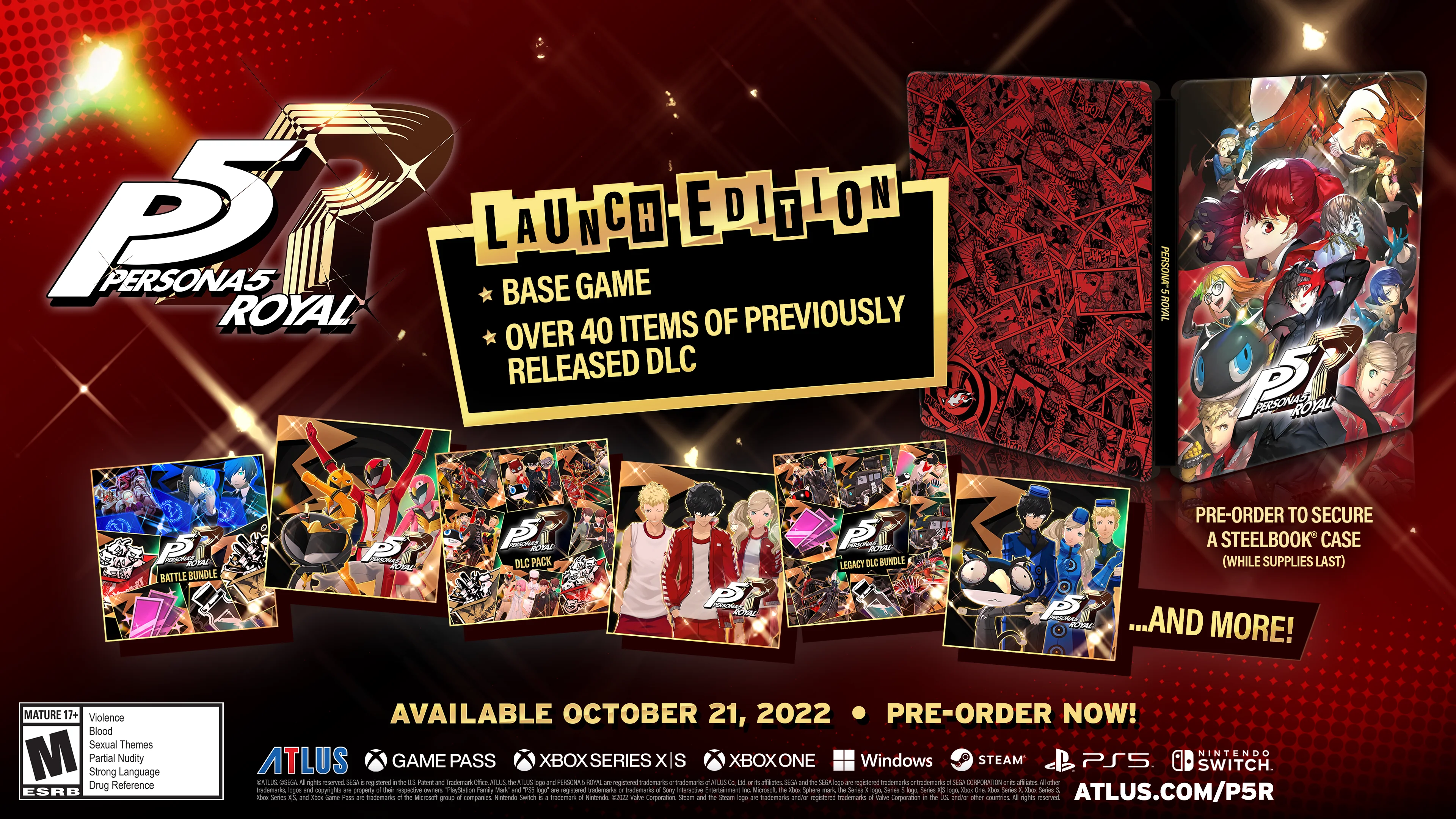 Persona 5 Royal SteelBook Launch Edition - XBOX ONE/XBOX SERIES X