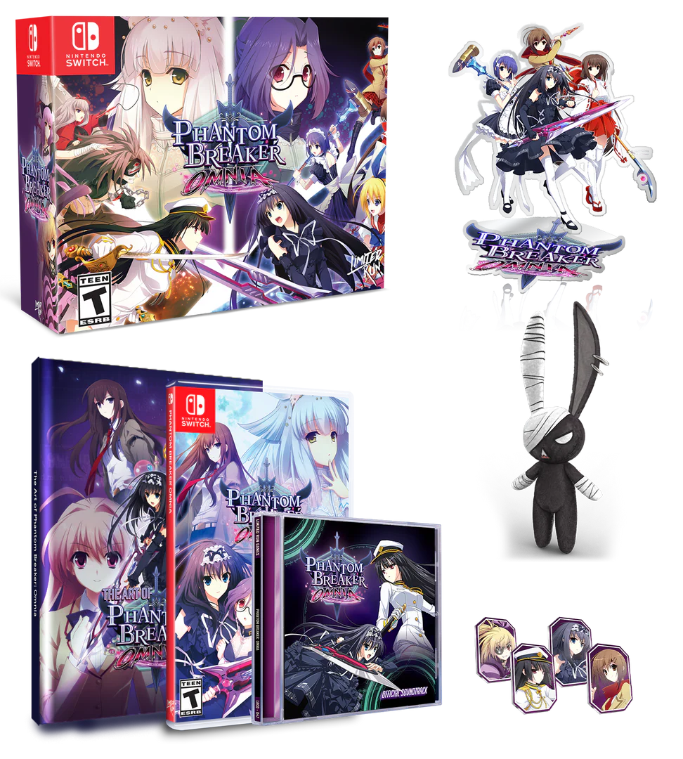 Phantom Breaker: Omnia Collector's Edition [Limited Run Games #135 ] - Nintendo Switch - Image 2