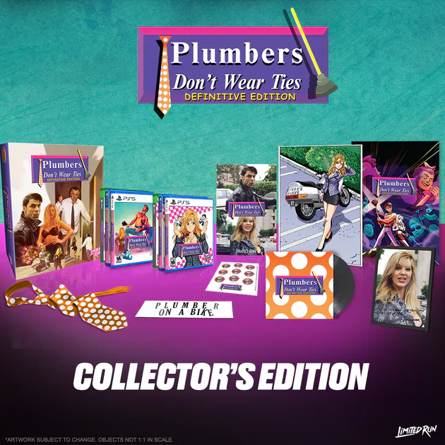 Plumbers Don’t Wear Ties: Definitive Edition Collector's Edition [LIMITED RUN GAMES #527] - Playstation 4