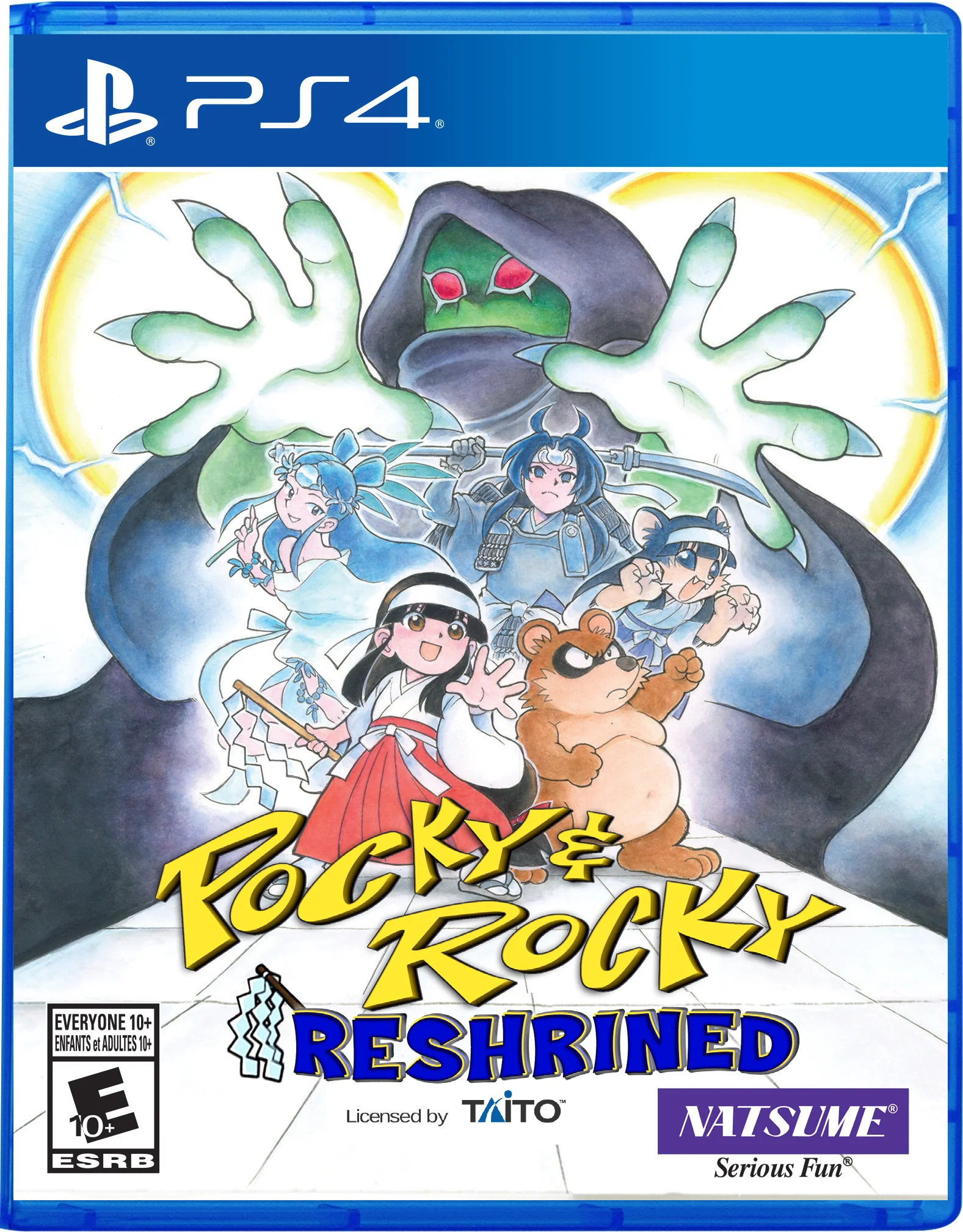 Pocky & Rocky Reshrined - PS4
