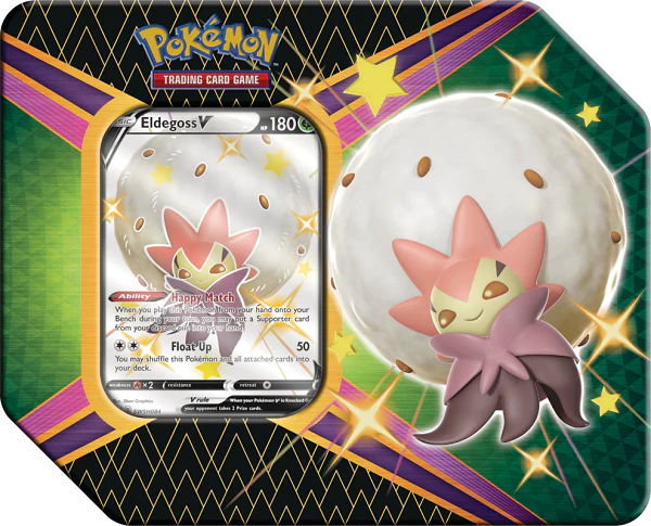 [POKEMON TCG] SHINING FATES: ELDEGOSS V TIN