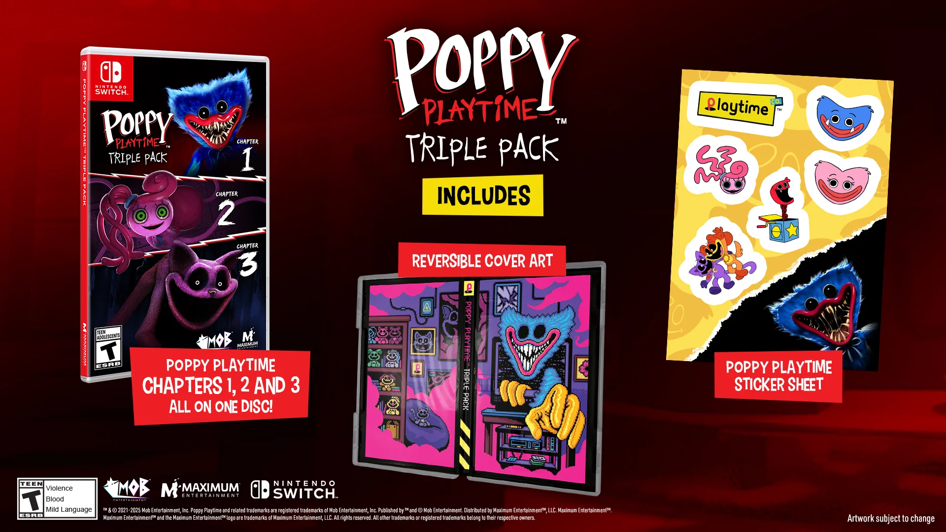 Poppy Playtime Triple Pack - Nintendo Switch - Image 2