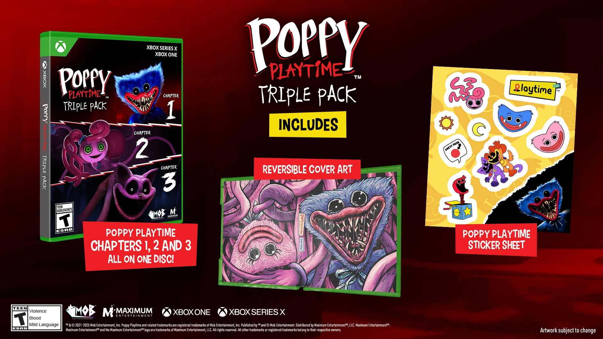 Poppy Playtime Triple Pack - Xbox One/Xbox Series X - Image 2