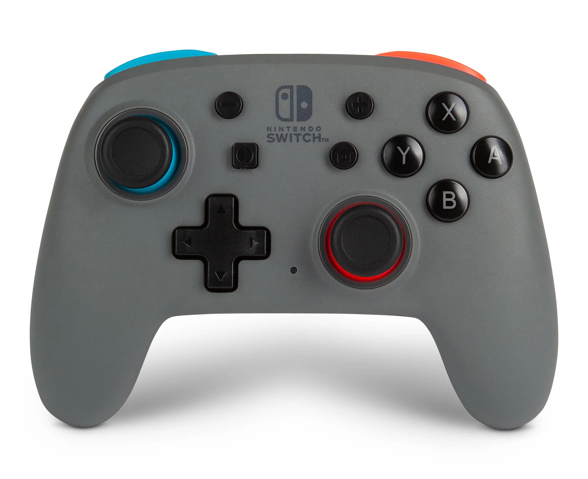 Power A Nano Enhanced Wireless Controller for Nintendo Switch - Grey-Neon - SWITCH