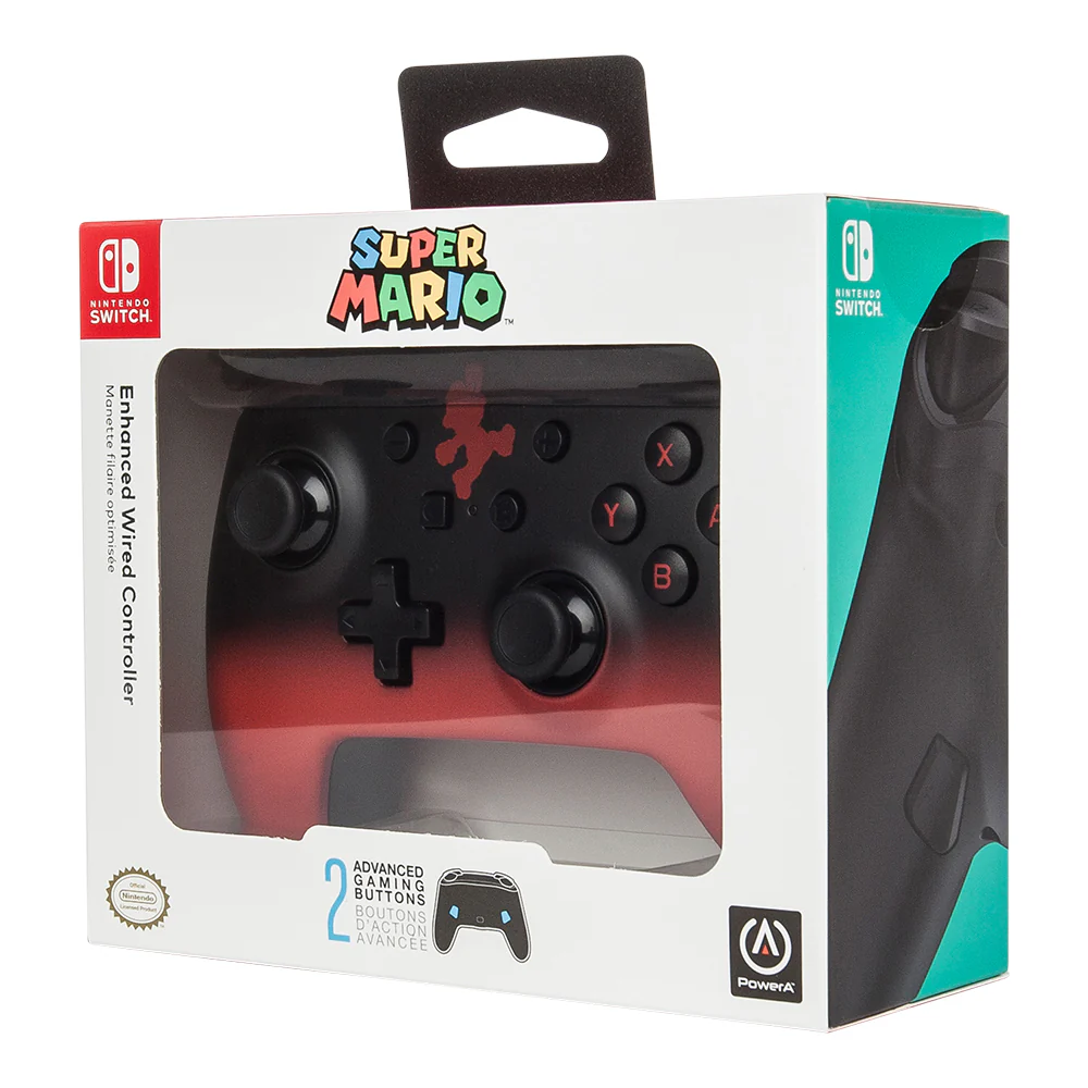 PowerA Wired Controller for Nintendo Switch - Mario Fade - Image 3