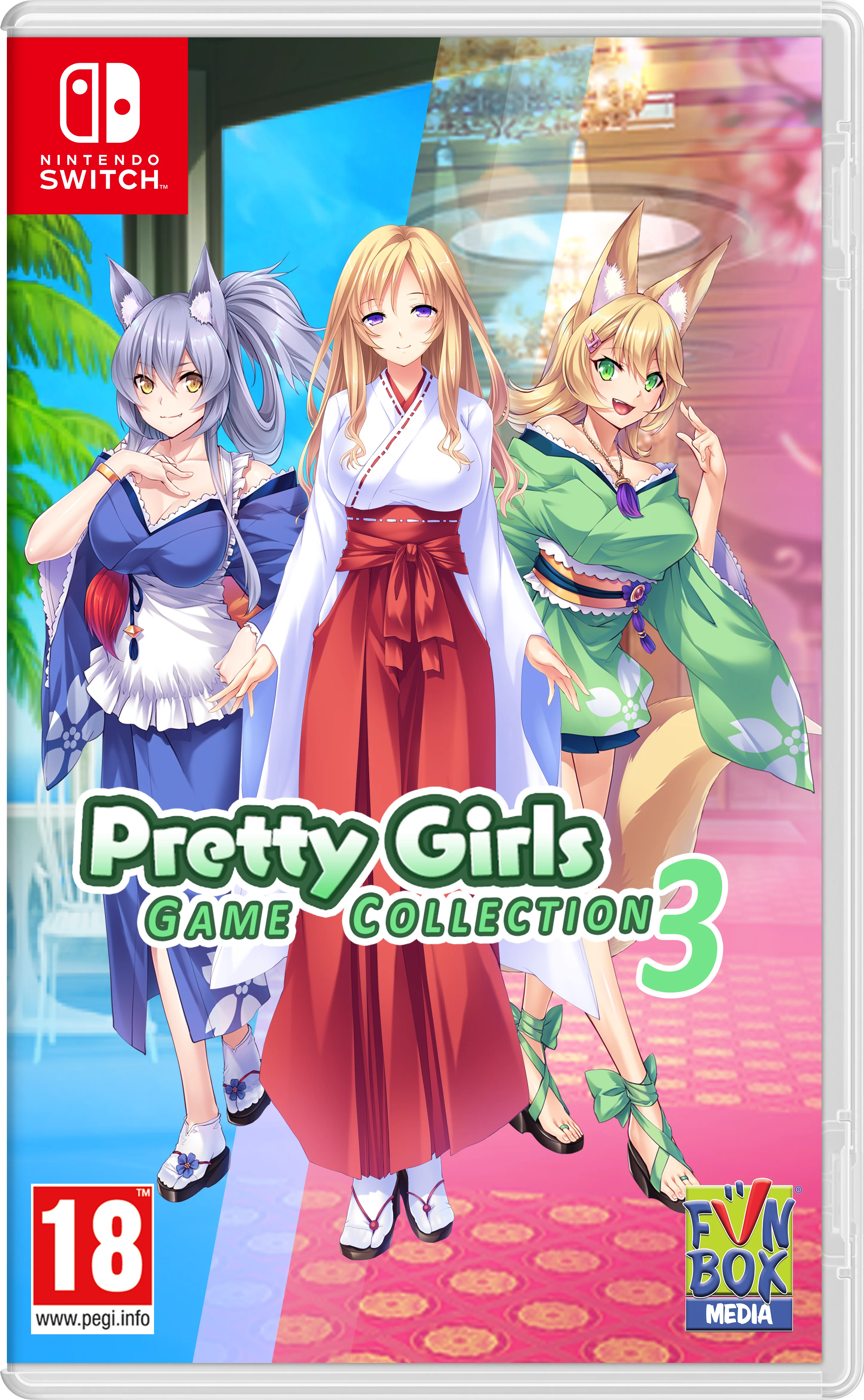 Pretty Girls Game Collection 3 - Nintendo Switch [PEGI Import] [Includes Stylus]