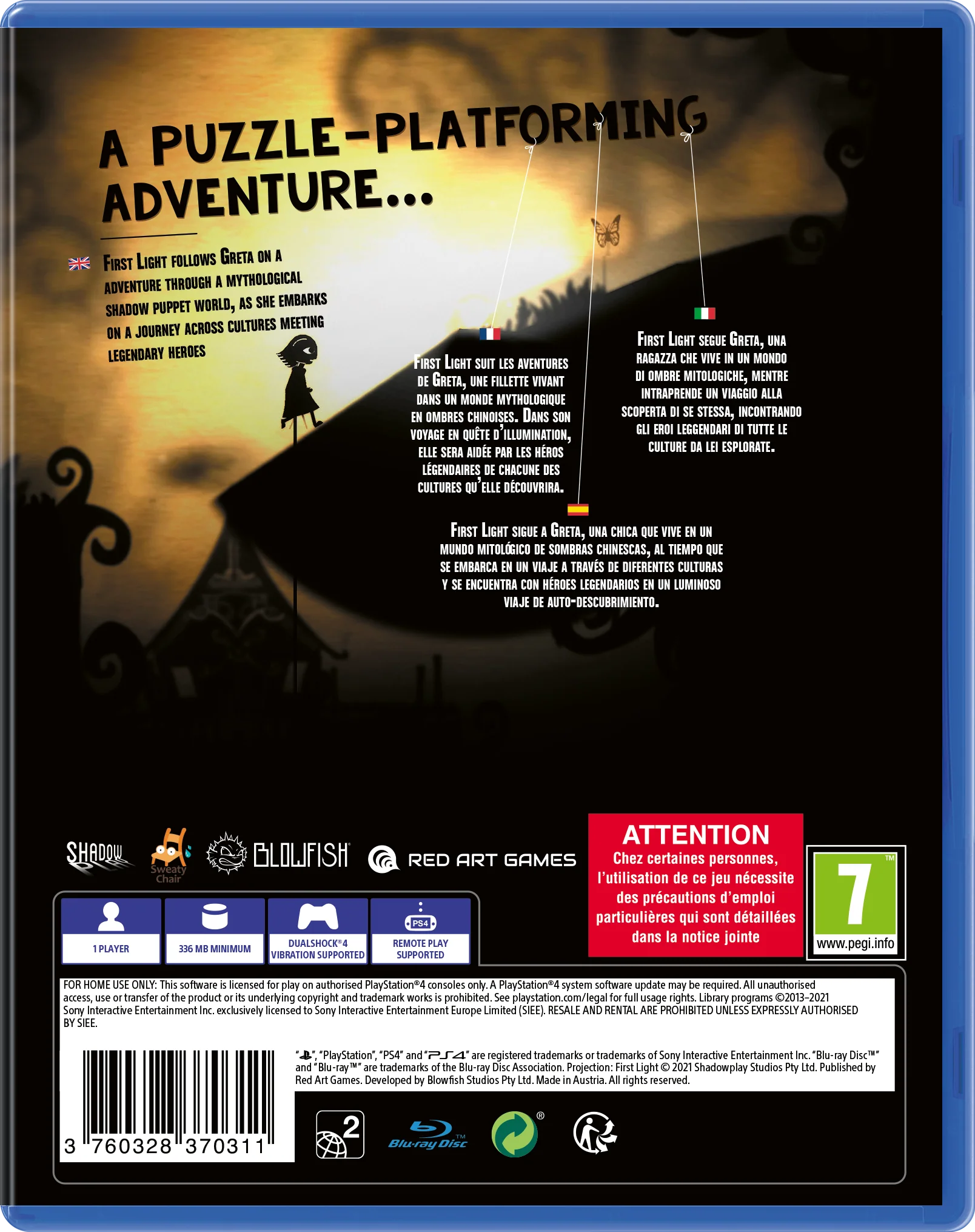 Projection: First Light - PlayStation 4 [Red Art Games] - Image 3