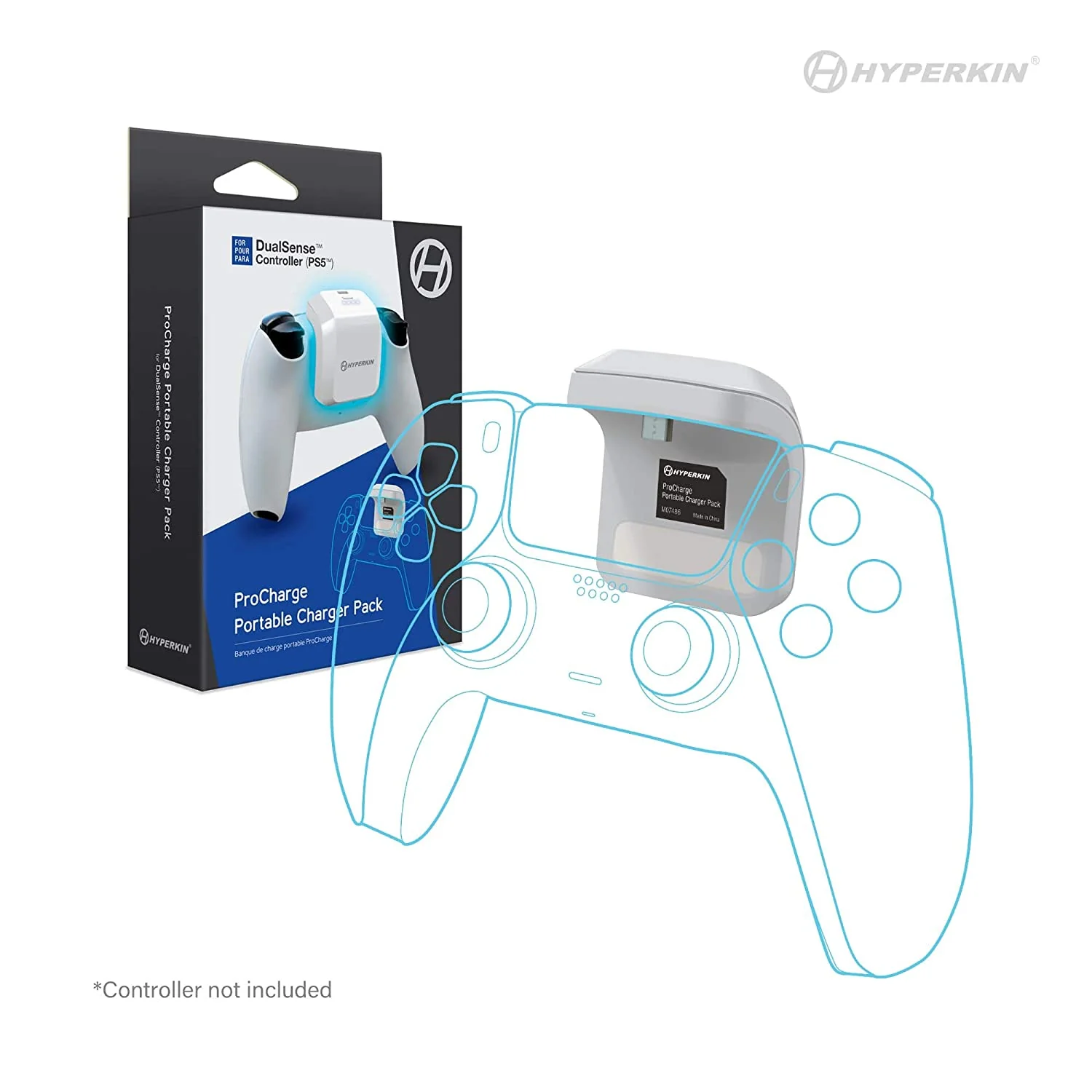 Portable Battery Charger Pack for Dualsense - PlayStation 5