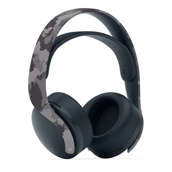 Pulse 3D Wireless Grey Camouflage Headset - Playstation 5